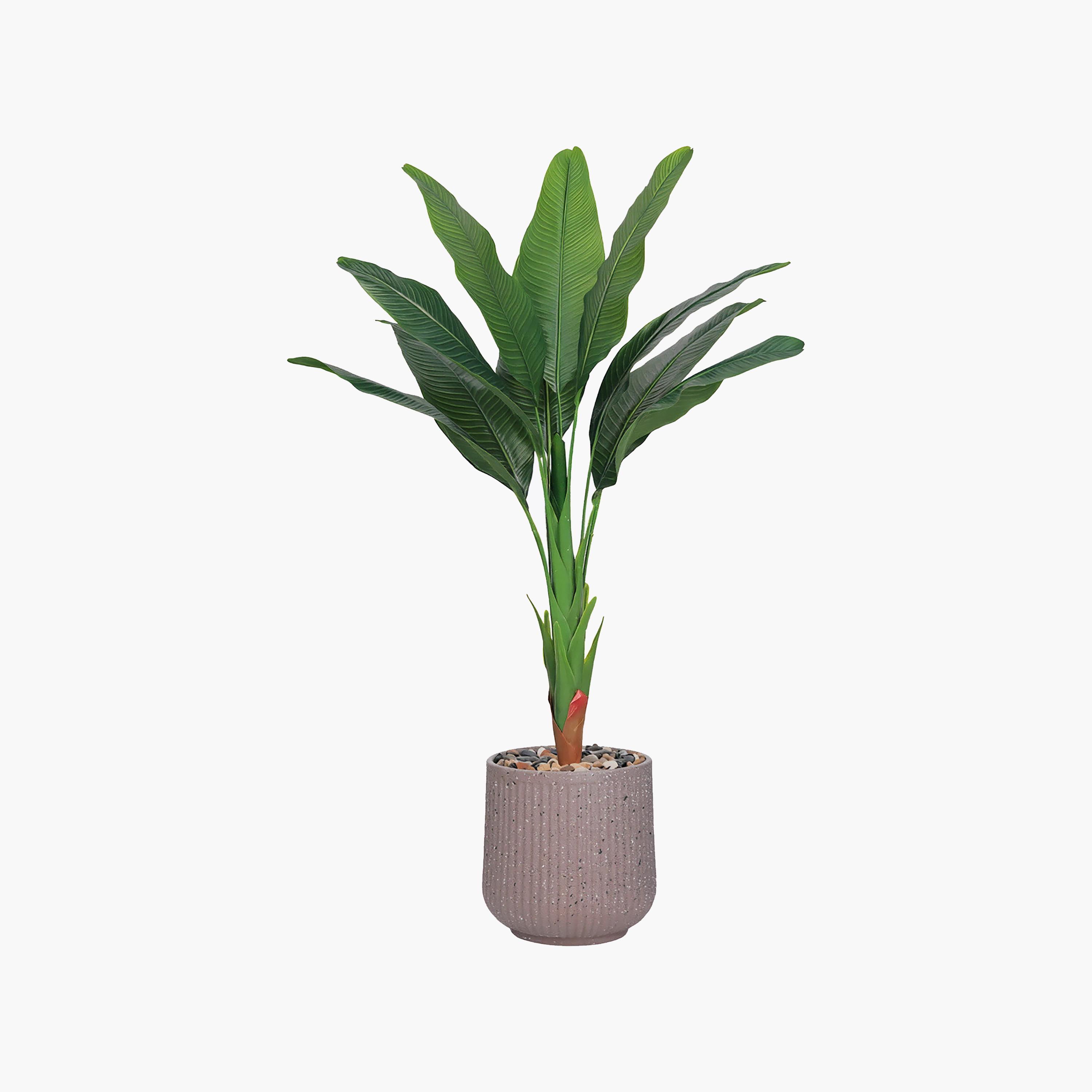 نبتة عصفور الجنة صناعية في أصيص من ماريا هومز-household-gardenandoutdoor-artificialflowersandplants-flowers-image-2