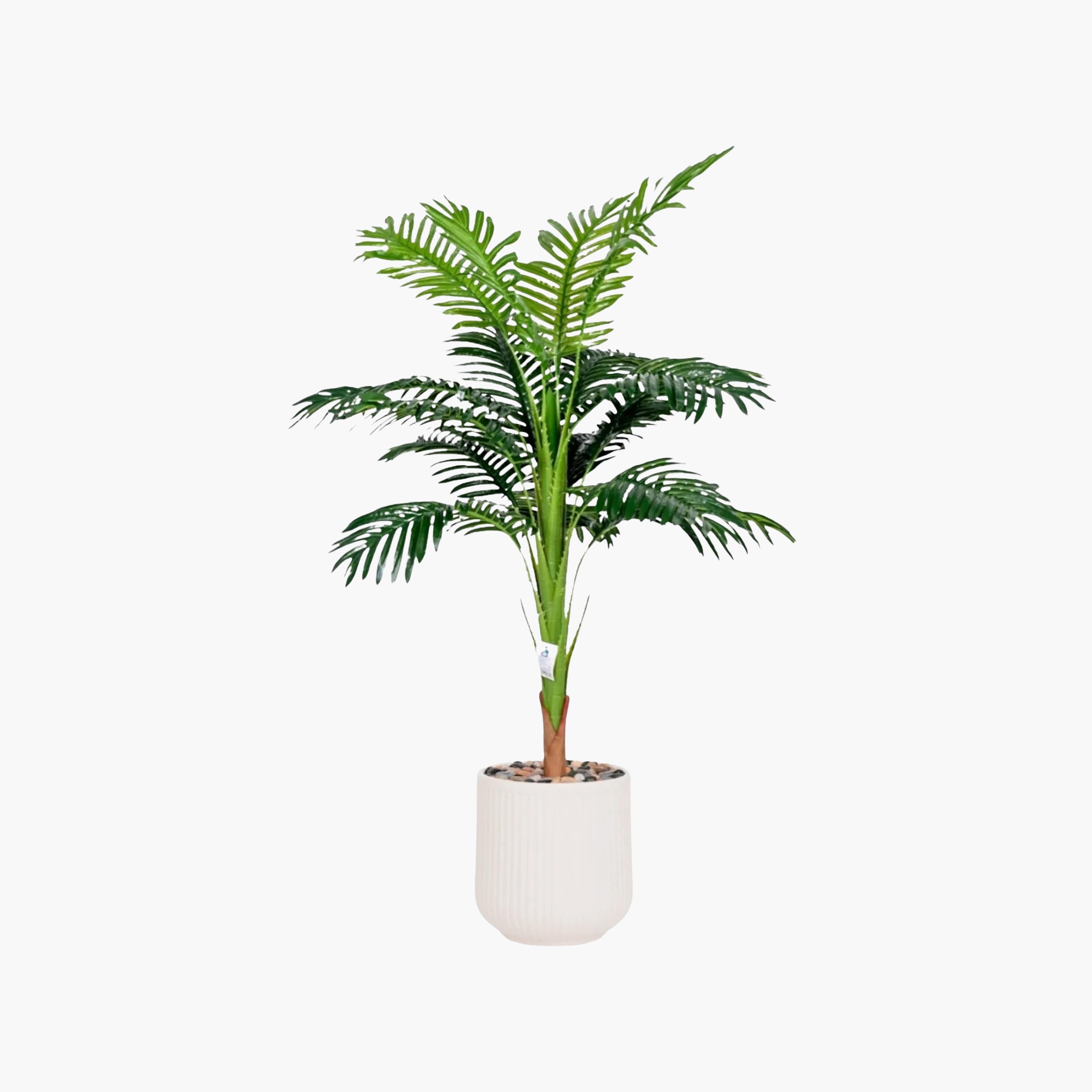 نبتة بالم اصطناعية في أصيص من ماريا هومز-household-gardenandoutdoor-artificialflowersandplants-flowers-image-2