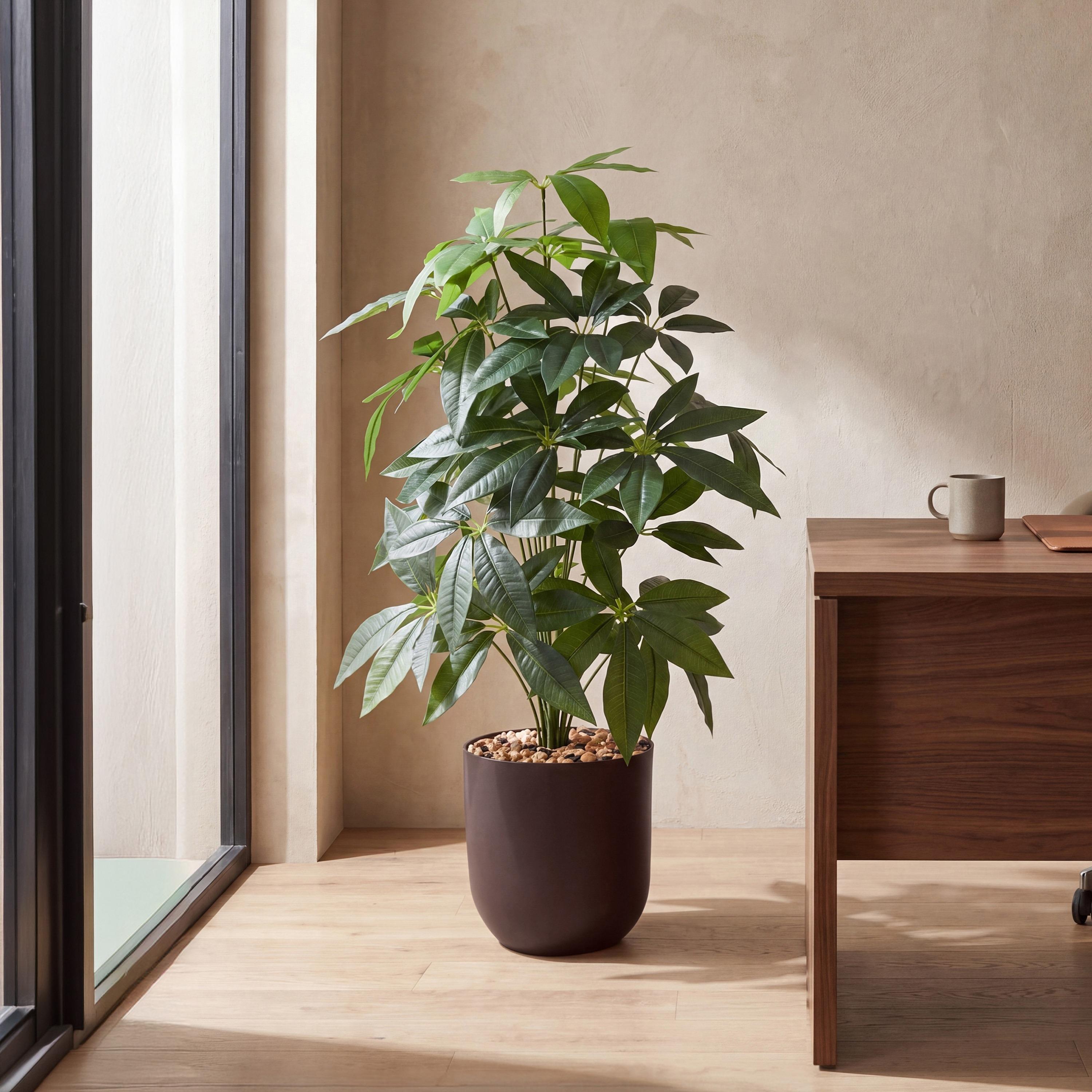 Maria Homes Potted Artificial Leaf Tree-household-gardenandoutdoor-artificialflowersandplants-flowers-image-1