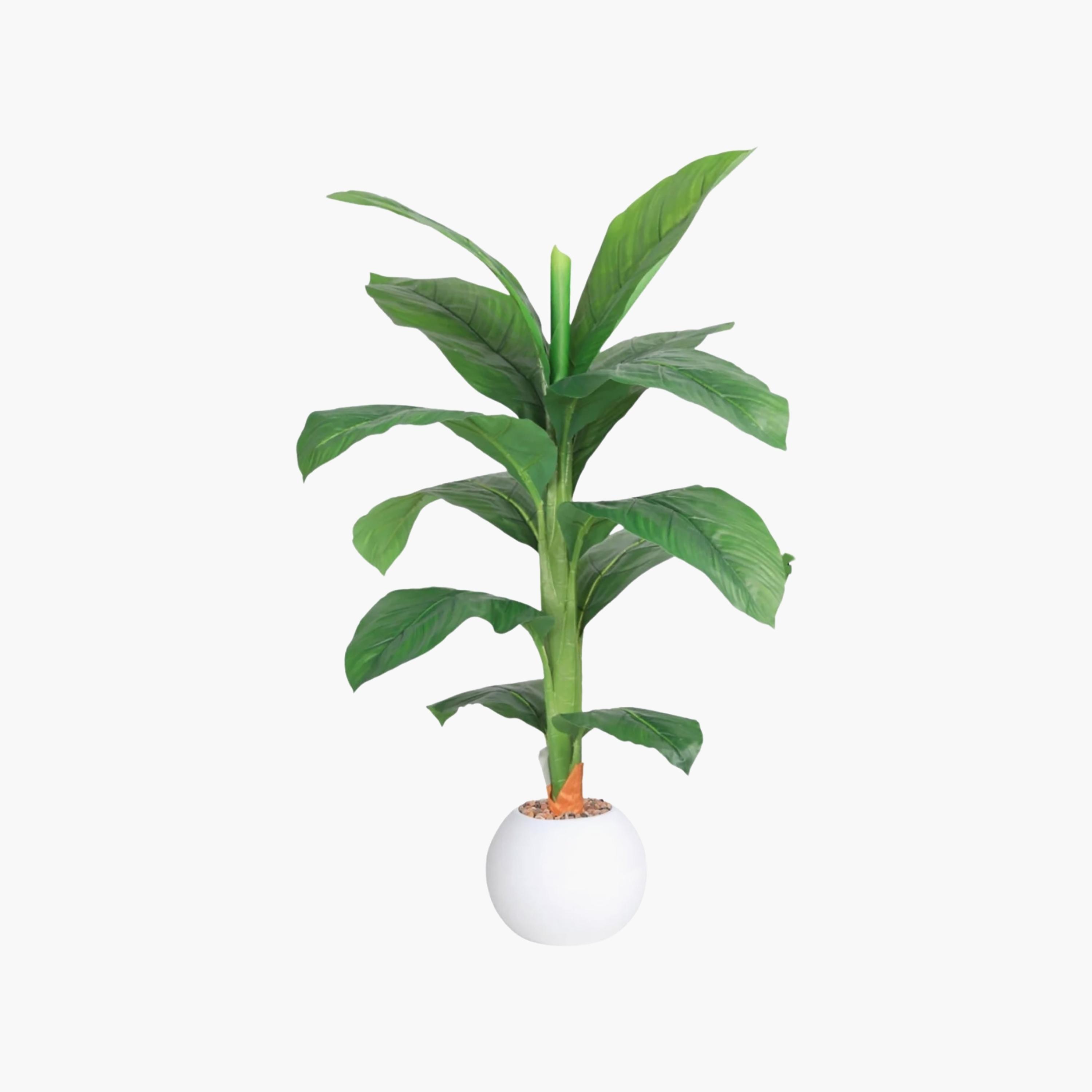 نبتة أوراق صناعية بأصيص من ماريا هومز-household-gardenandoutdoor-artificialflowersandplants-flowers-image-2