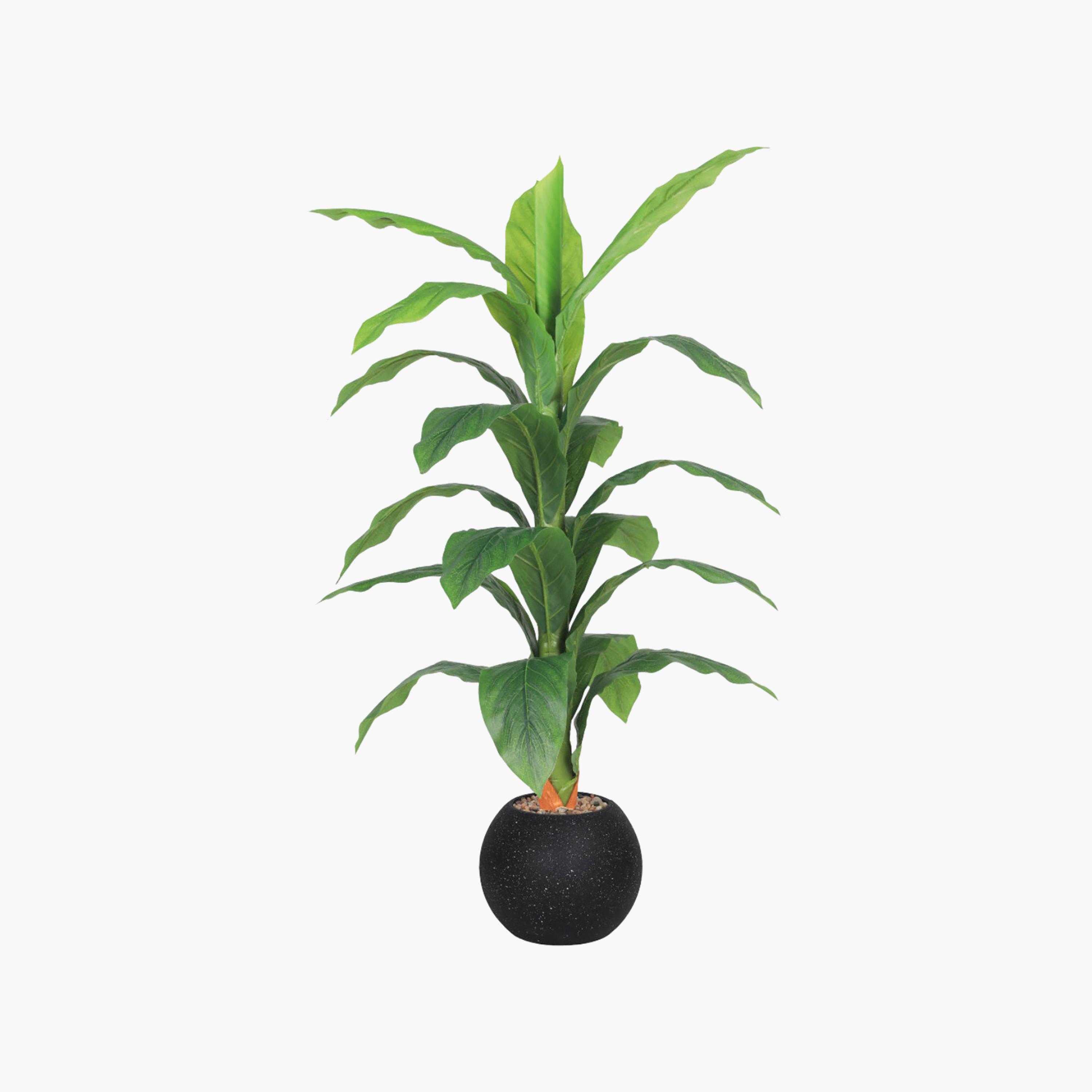 نبتة أوراق صناعية بأصيص من ماريا هومز-household-gardenandoutdoor-artificialflowersandplants-flowers-image-2