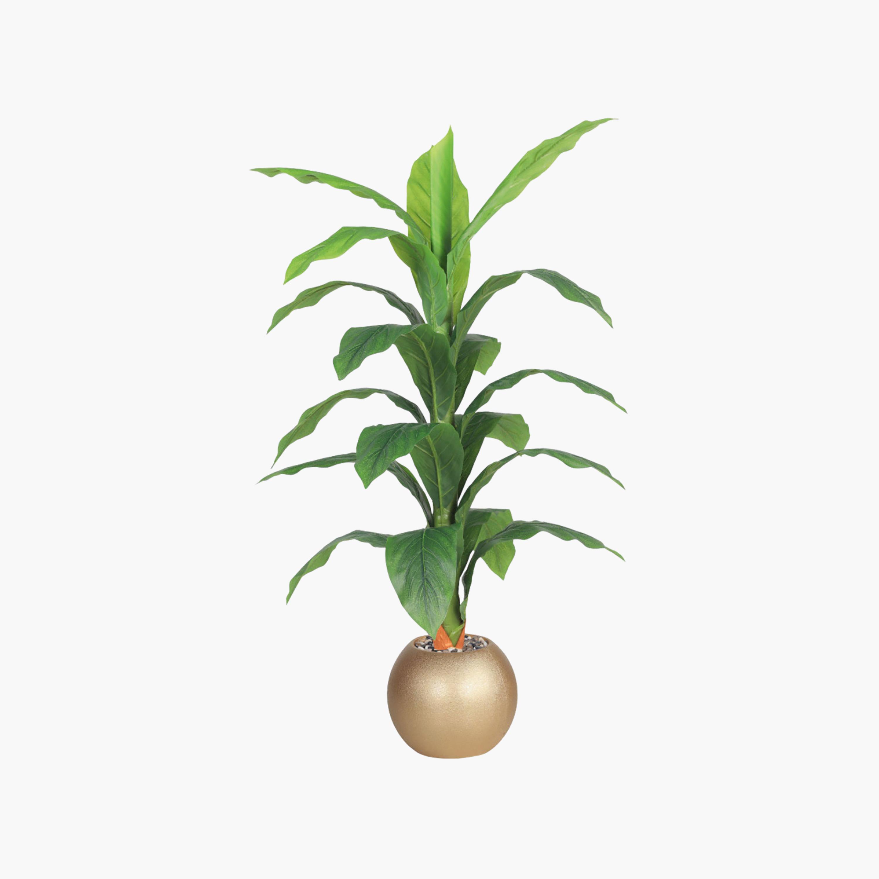 نبتة أوراق صناعية بأصيص من ماريا هومز-household-gardenandoutdoor-artificialflowersandplants-flowers-image-2