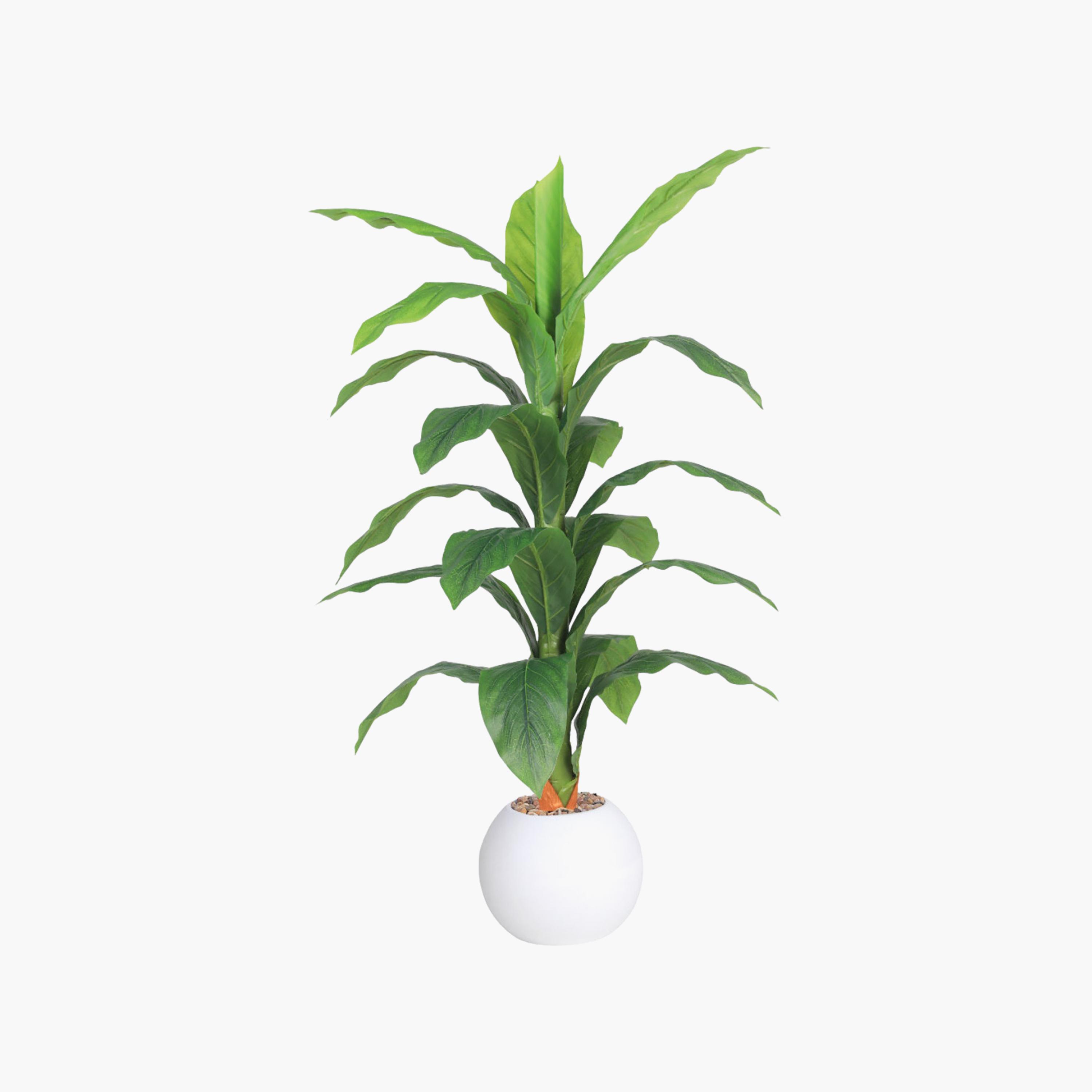 نبتة أوراق صناعية بأصيص من ماريا هومز-household-gardenandoutdoor-artificialflowersandplants-flowers-image-2