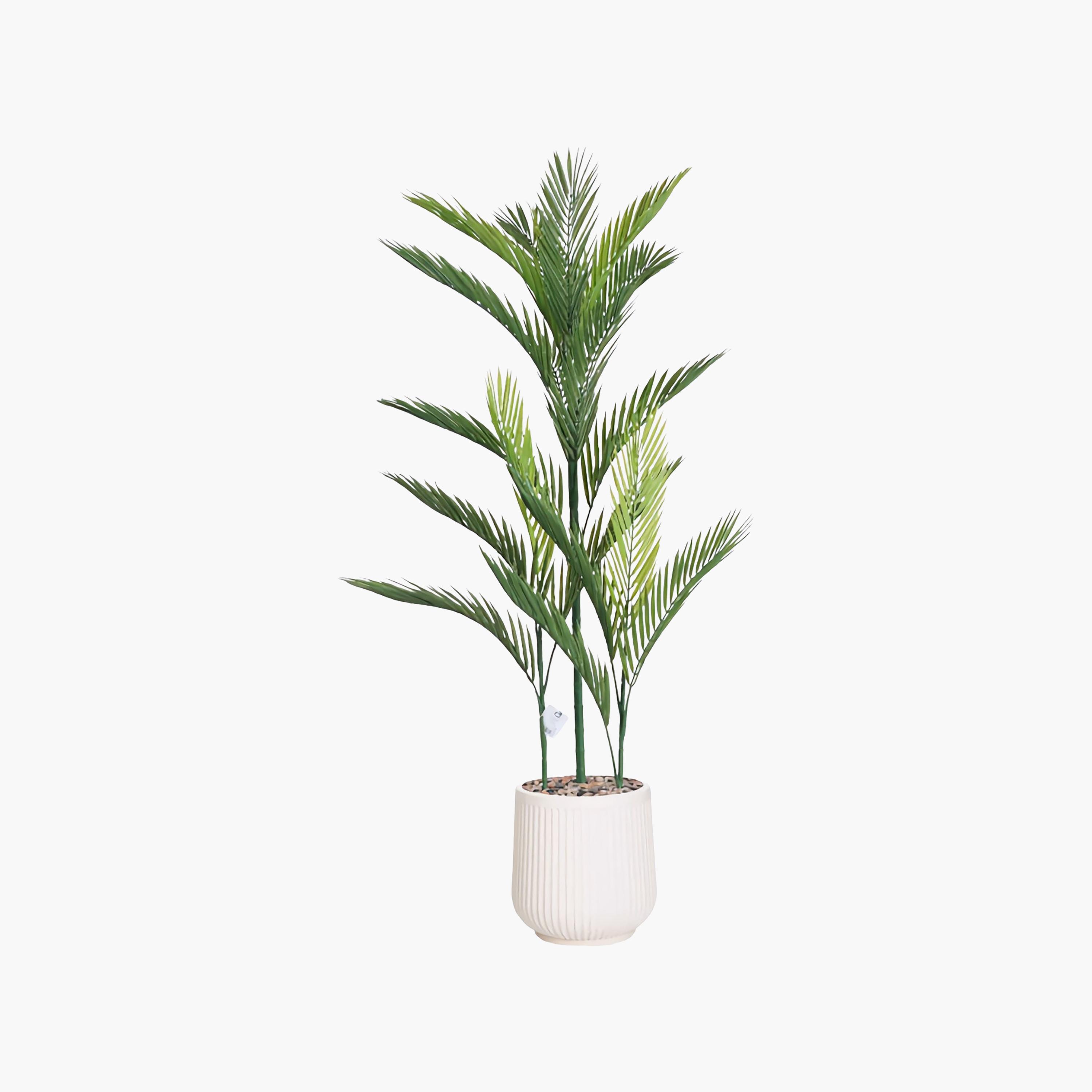 Maria Homes Potted Artificial Areca Palm Plant-household-gardenandoutdoor-artificialflowersandplants-flowers-image-2