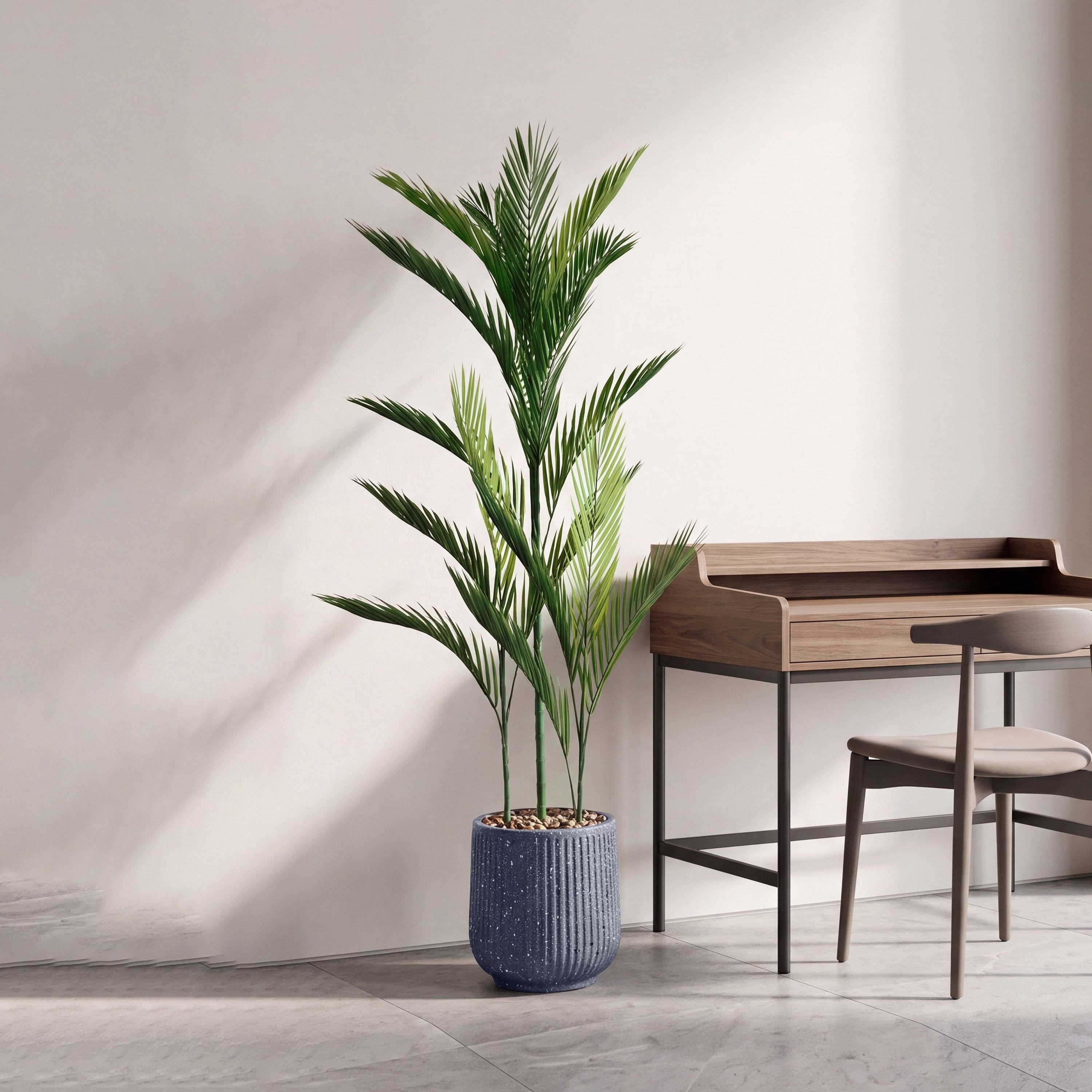 نبتة أريكا بالم صناعية بأصيص من ماريا هومز-household-gardenandoutdoor-artificialflowersandplants-flowers-image-1