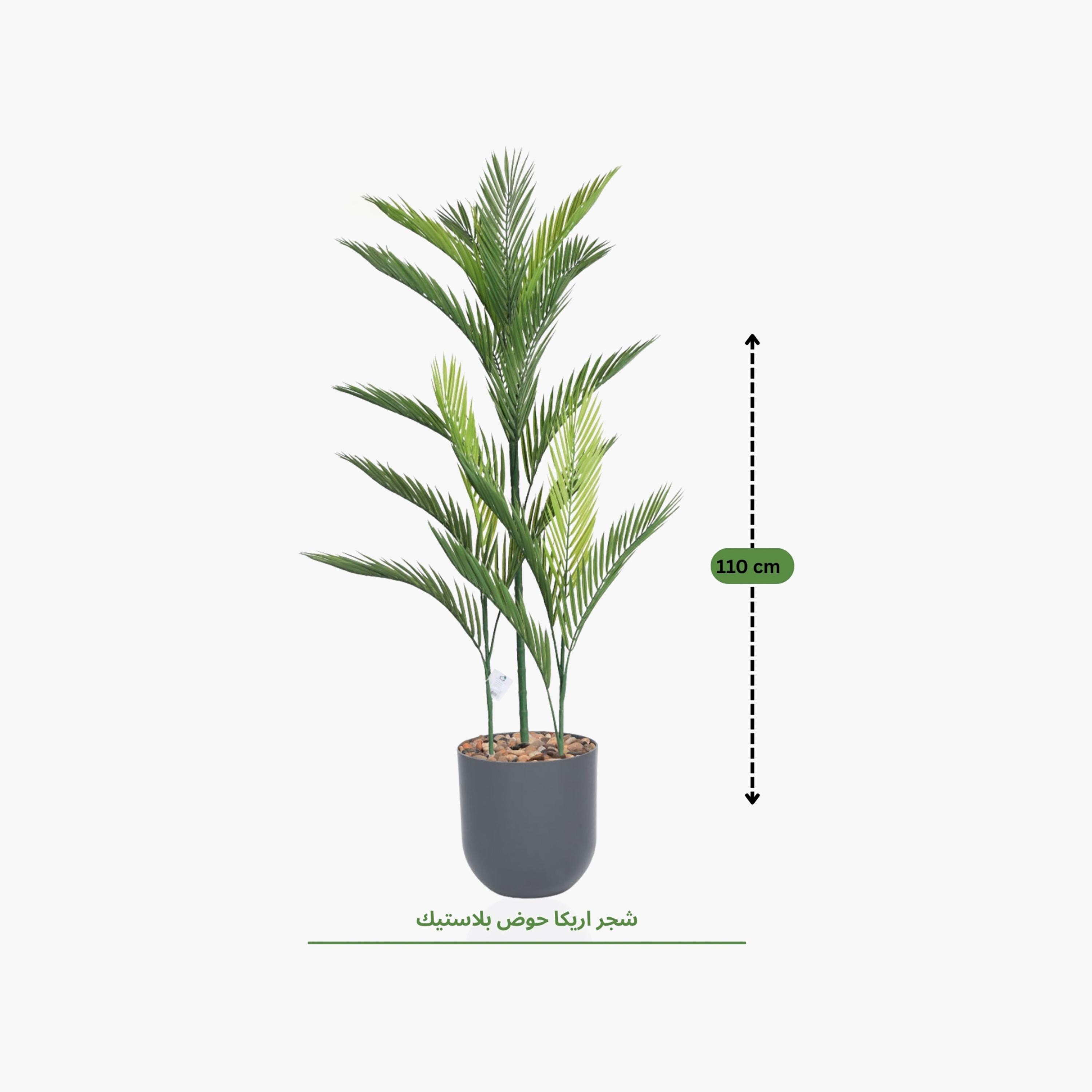 نبتة أريكا بالم صناعية بأصيص من ماريا هومز-household-gardenandoutdoor-artificialflowersandplants-flowers-image-4
