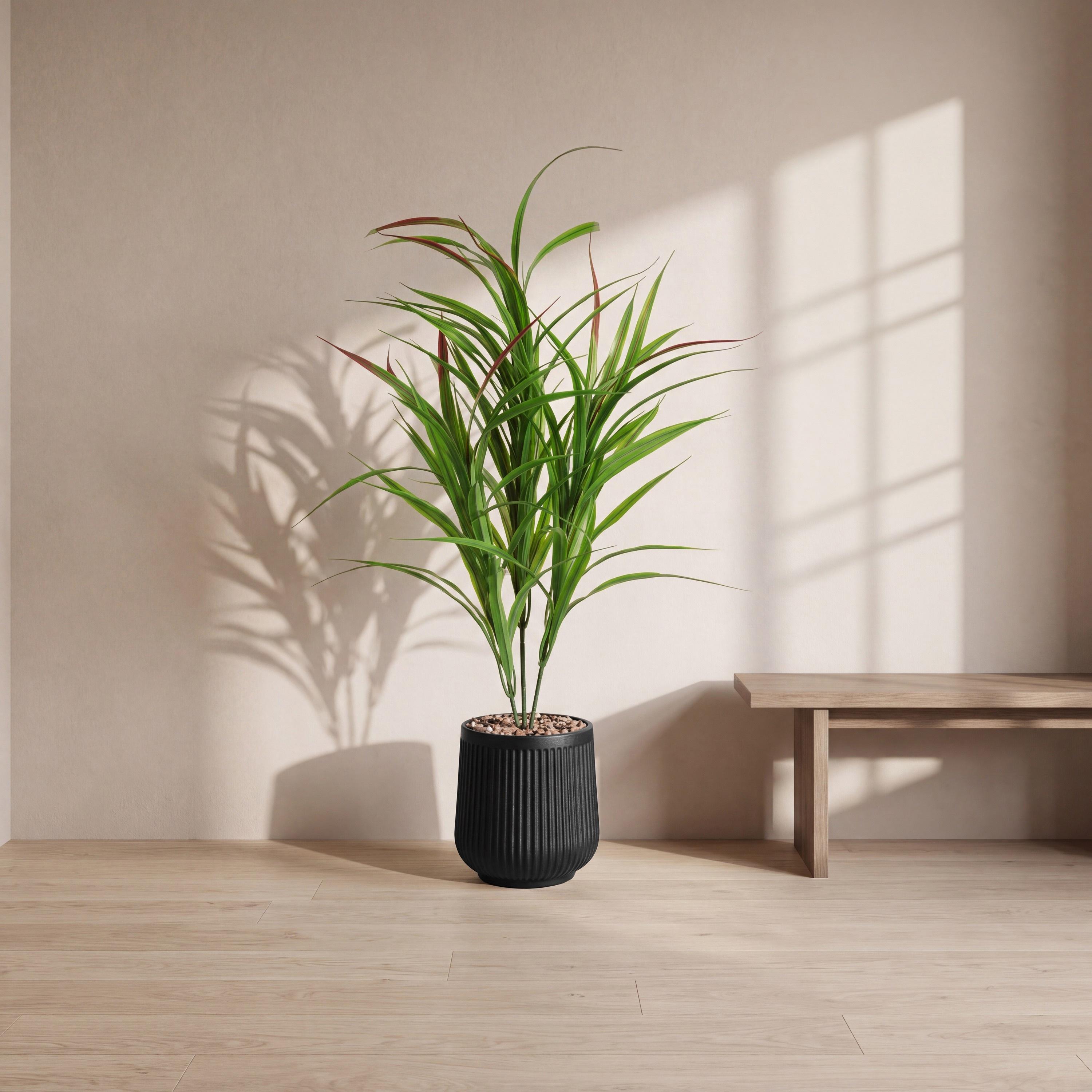 Maria Homes Potted Artificial Cordyline Plant-household-gardenandoutdoor-artificialflowersandplants-flowers-image-1