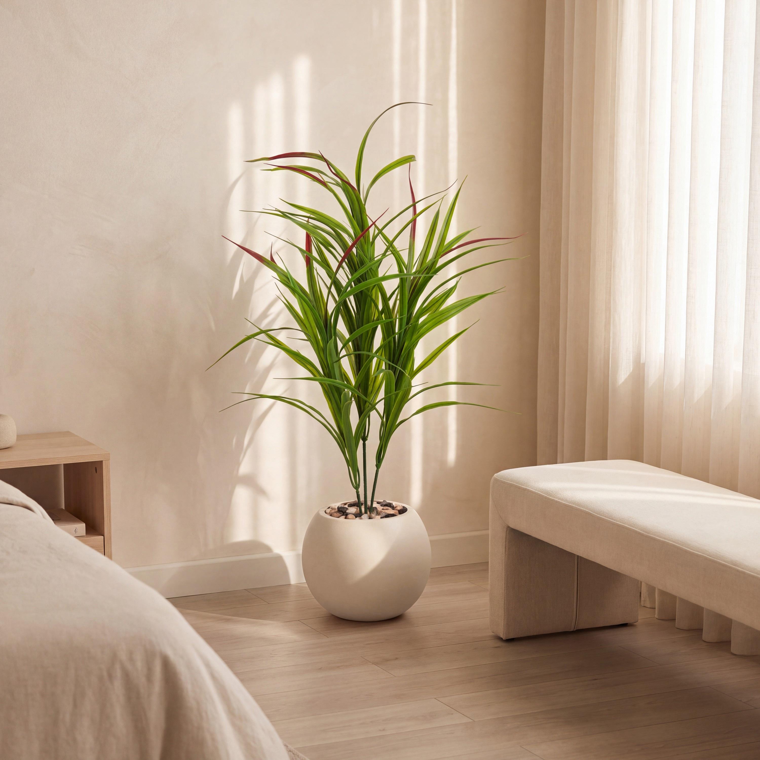 نبتة كوردلين صناعية بأصيص من ماريا هومز-household-gardenandoutdoor-artificialflowersandplants-flowers-image-1
