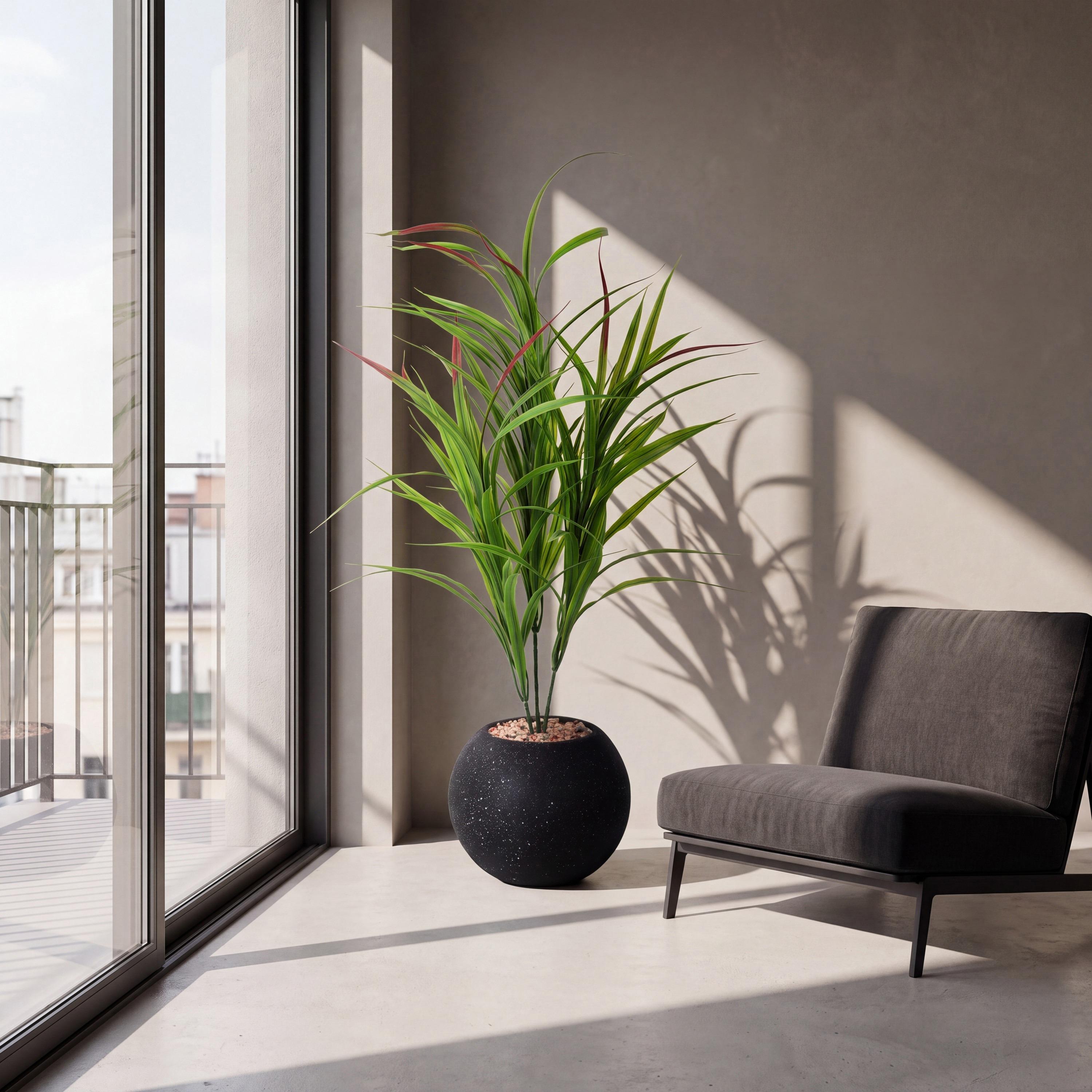 Maria Homes Potted Artificial Cordyline Plant-household-gardenandoutdoor-artificialflowersandplants-flowers-image-1