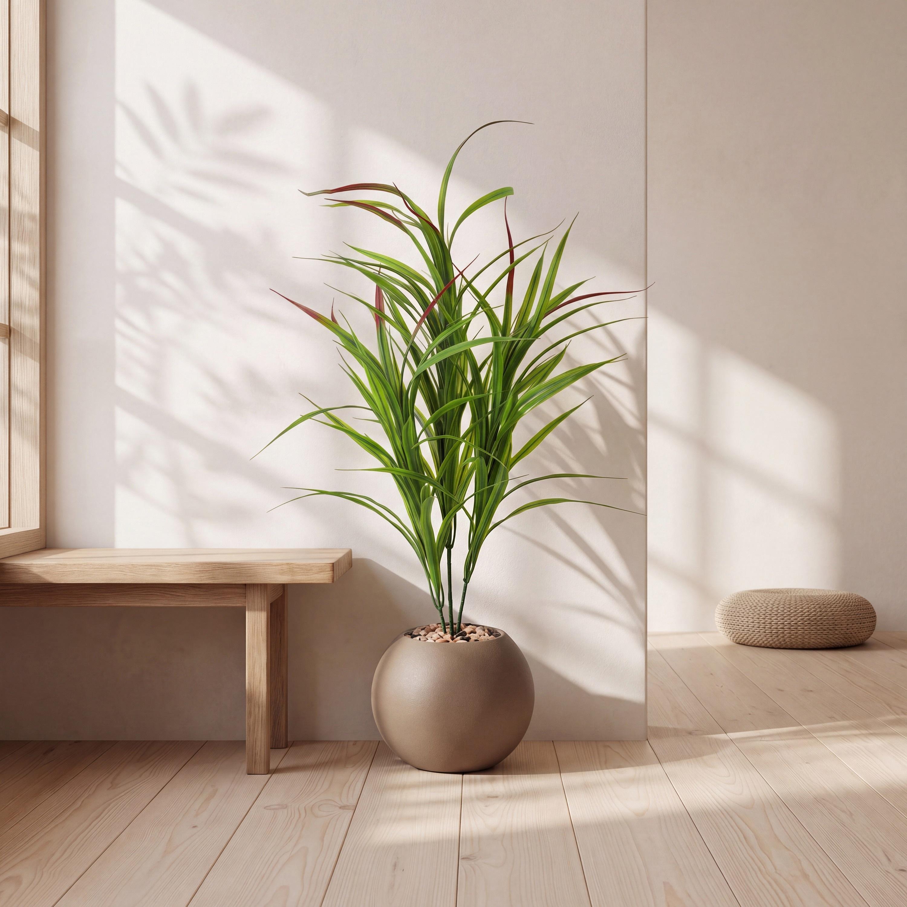 Maria Homes Potted Artificial Cordyline Plant-household-gardenandoutdoor-artificialflowersandplants-flowers-image-1