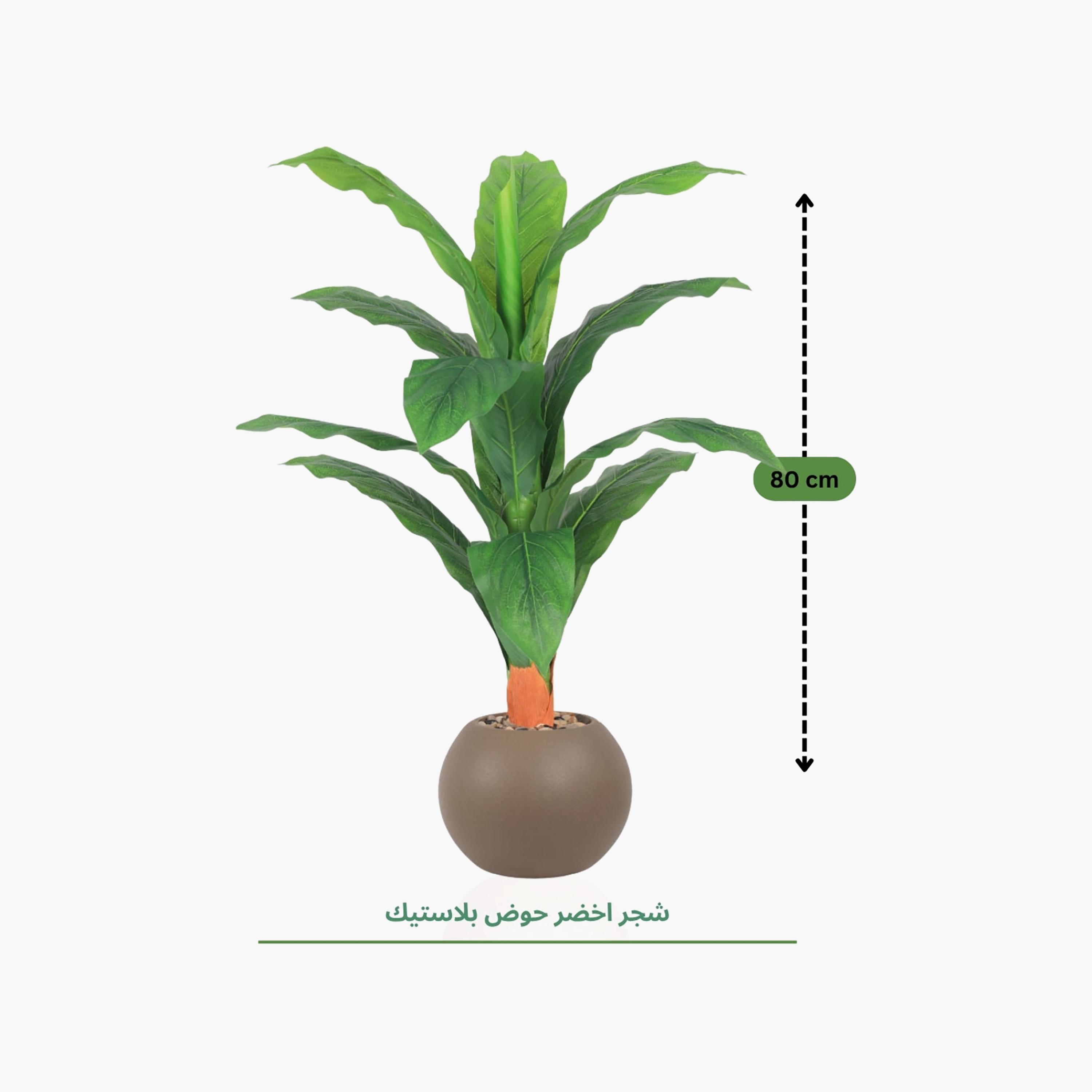 Maria Homes Potted Artificial Leaf Plant-household-gardenandoutdoor-artificialflowersandplants-flowers-image-4