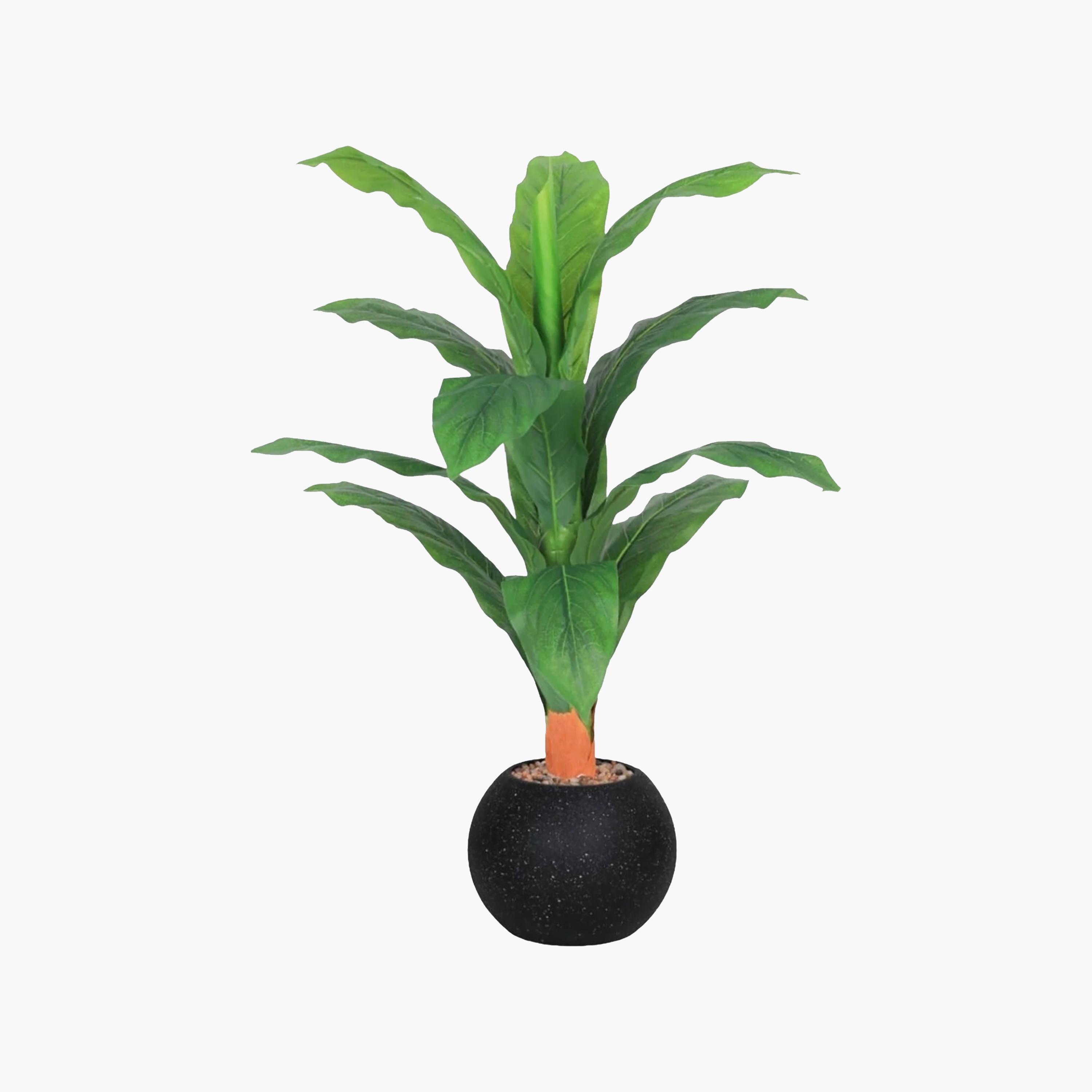 Maria Homes Potted Artificial Leaf Plant-household-gardenandoutdoor-artificialflowersandplants-flowers-image-2
