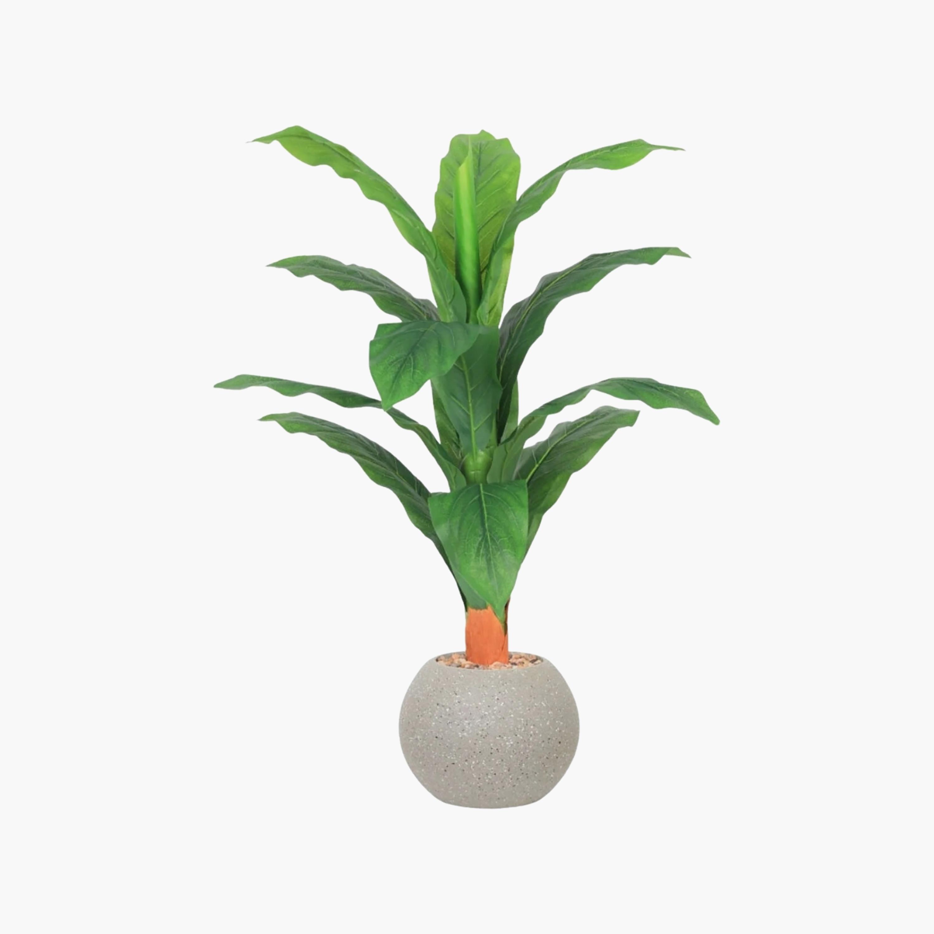 Maria Homes Potted Artificial Leaf Plant-household-gardenandoutdoor-artificialflowersandplants-flowers-image-2