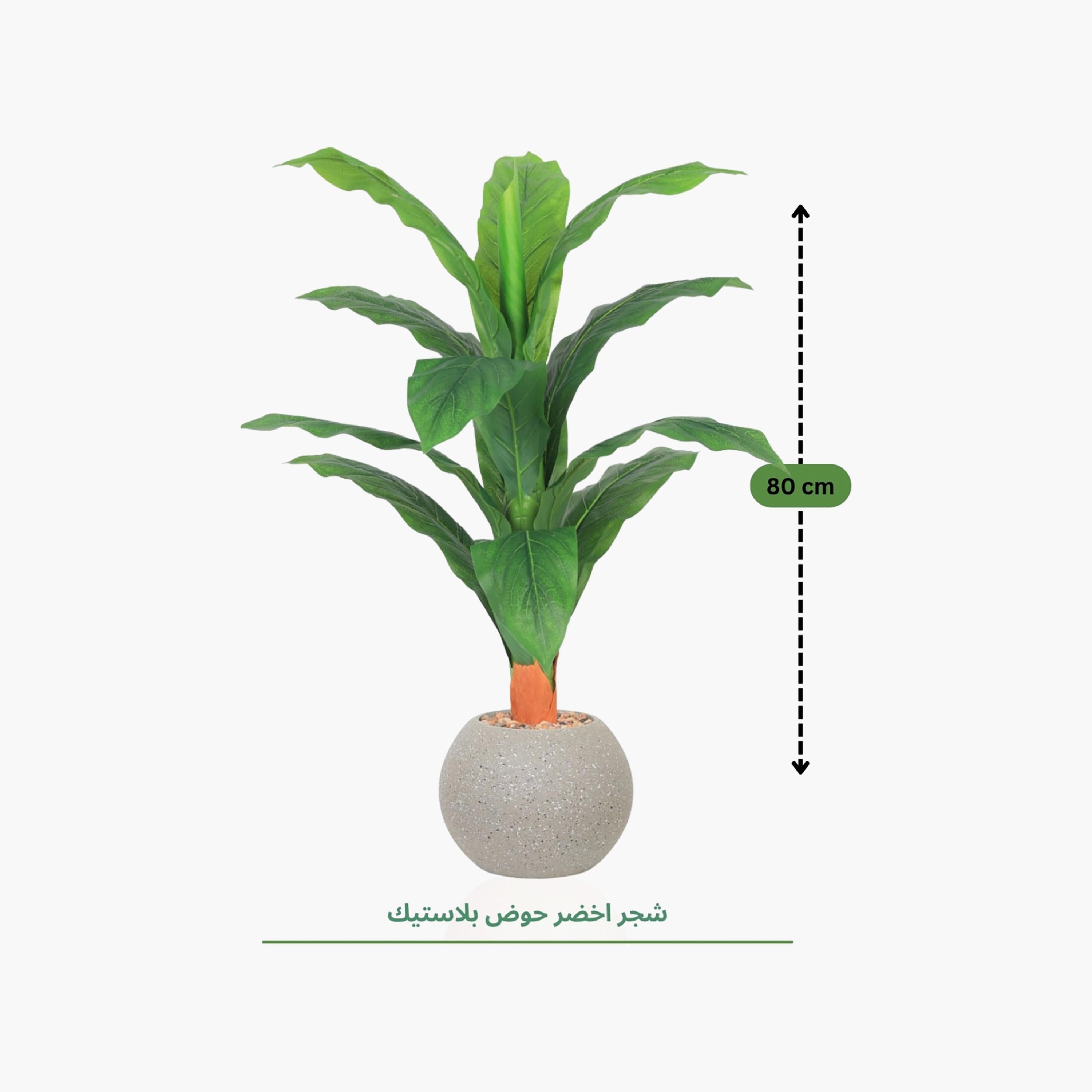 Maria Homes Potted Artificial Leaf Plant-household-gardenandoutdoor-artificialflowersandplants-flowers-image-4