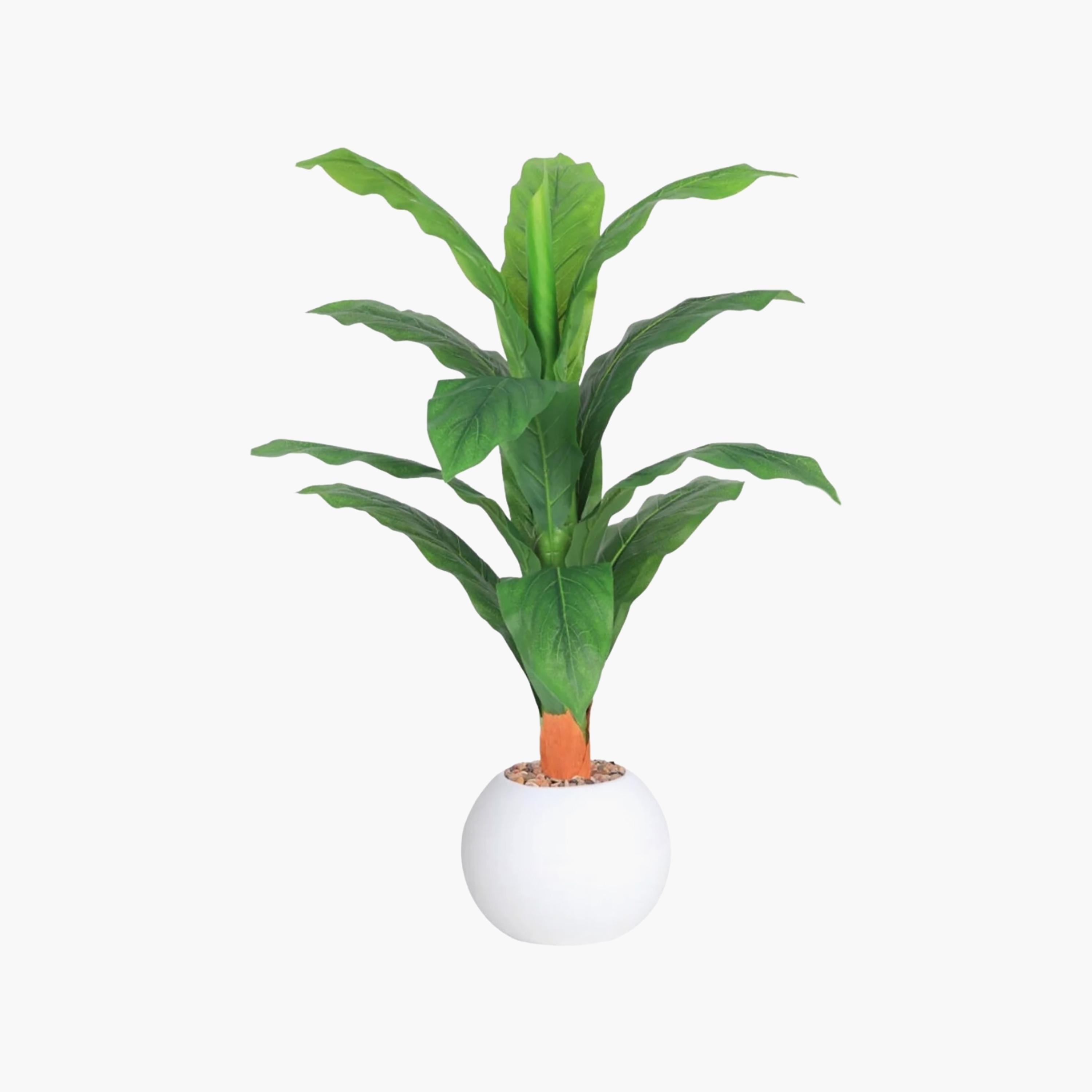 Maria Homes Potted Artificial Leaf Plant-household-gardenandoutdoor-artificialflowersandplants-flowers-image-2