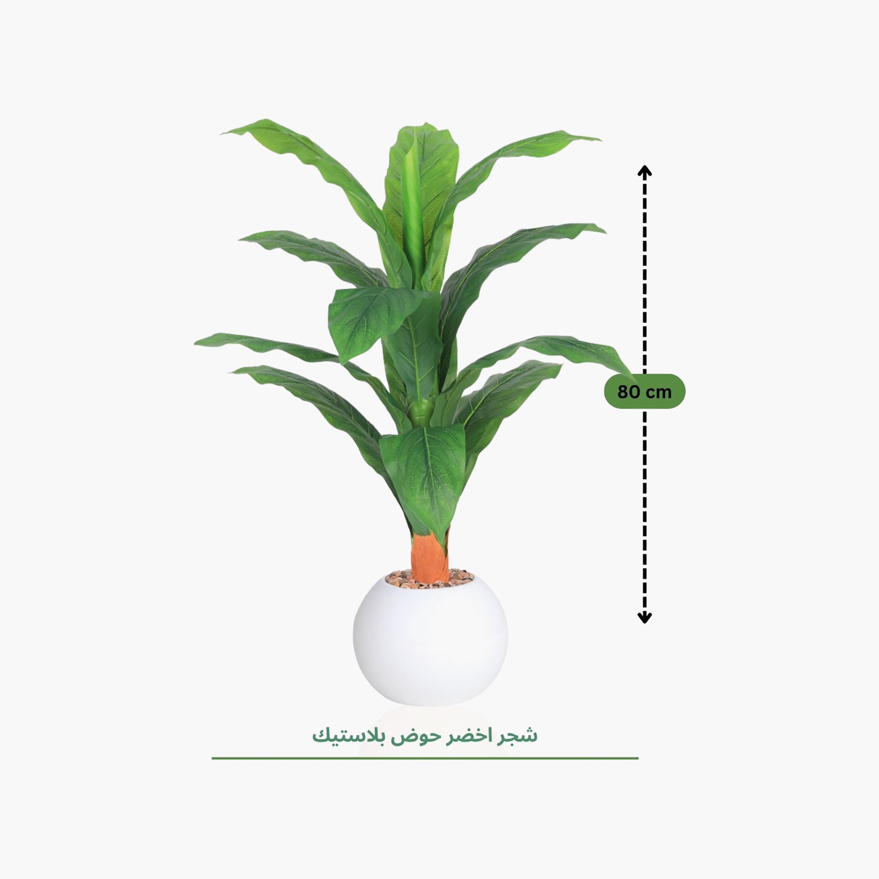 Maria Homes Potted Artificial Leaf Plant-household-gardenandoutdoor-artificialflowersandplants-flowers-image-4