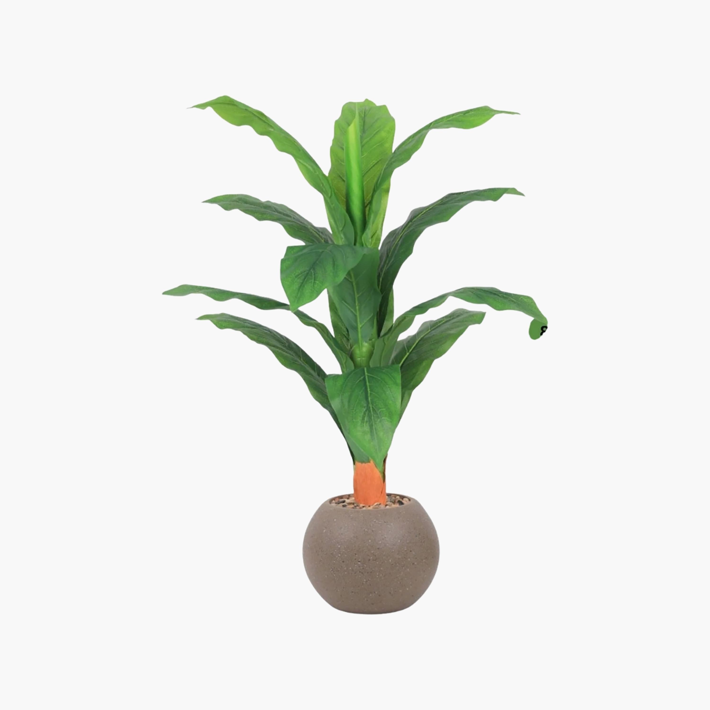Maria Homes Potted Artificial Leaf Plant-household-gardenandoutdoor-artificialflowersandplants-flowers-image-2