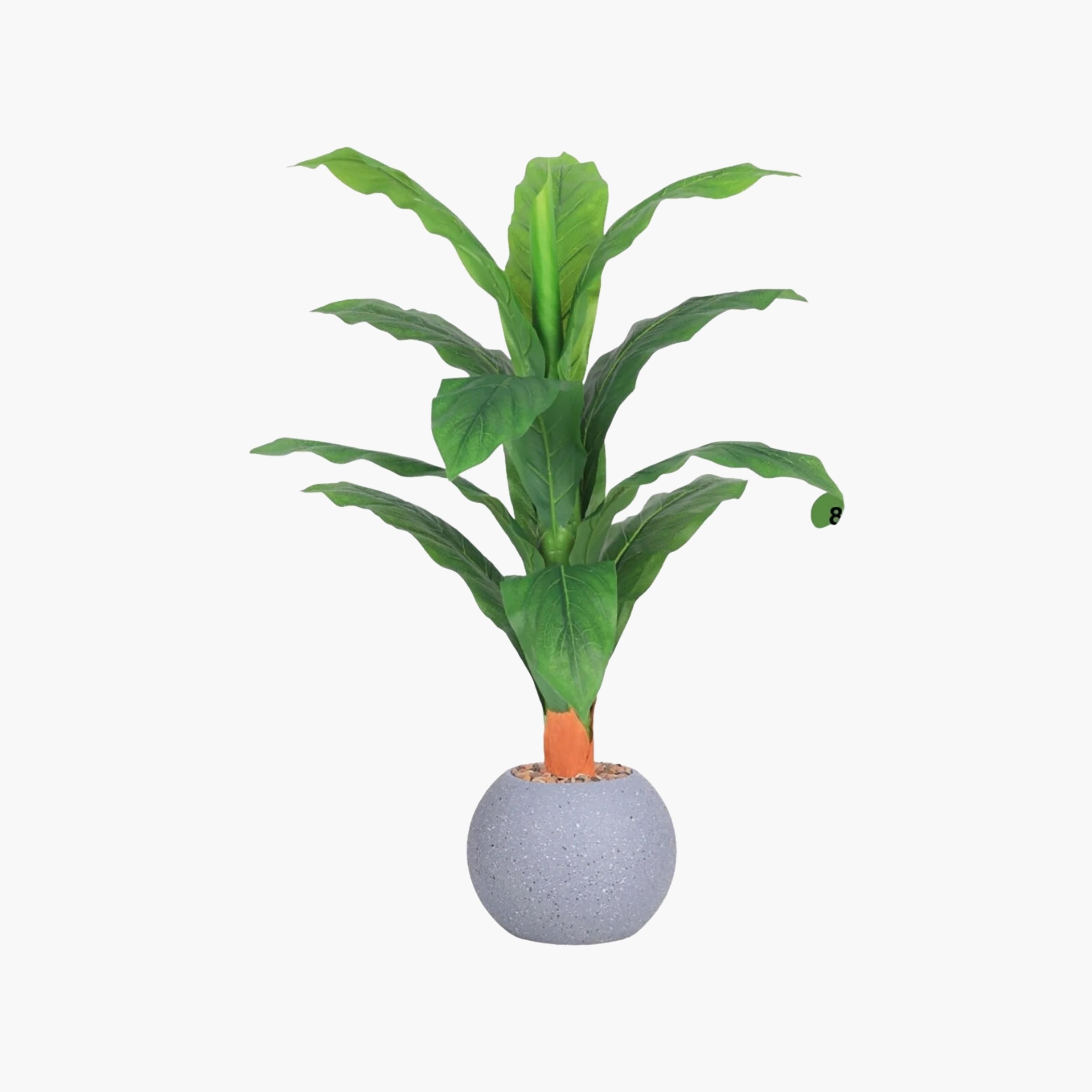 Maria Homes Potted Artificial Leaf Plant-household-gardenandoutdoor-artificialflowersandplants-flowers-image-2