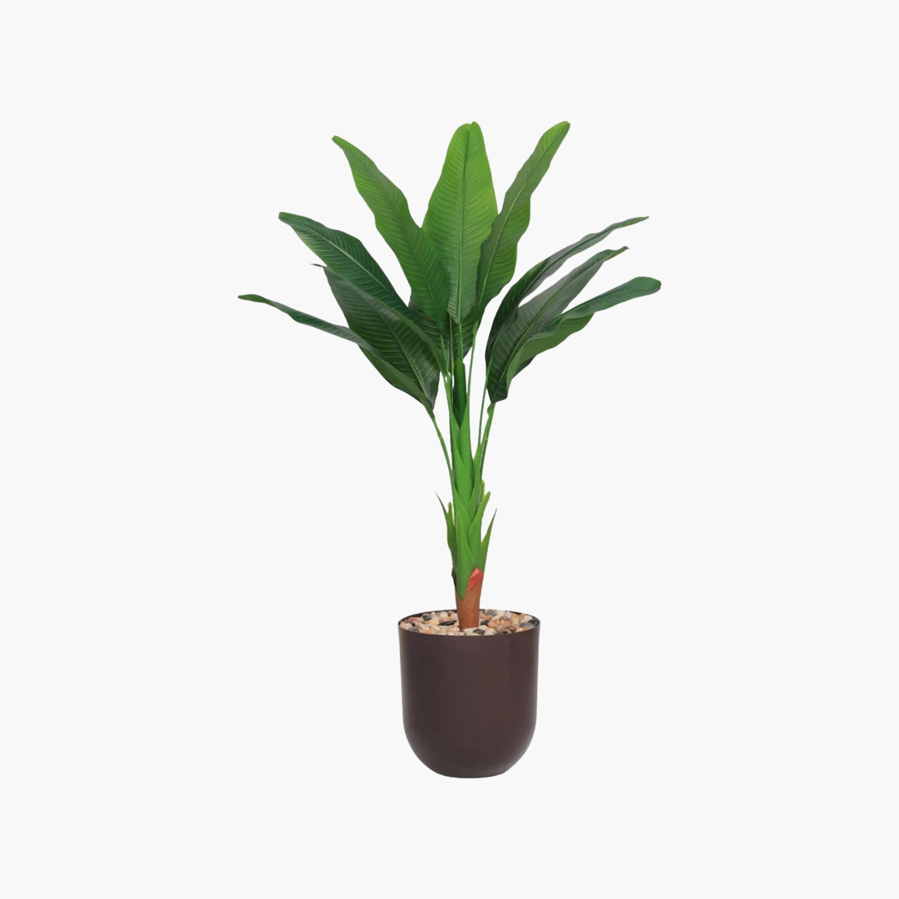 نبتة عصفور الجنة صناعية في أصيص من ماريا هومز-household-gardenandoutdoor-artificialflowersandplants-flowers-image-2