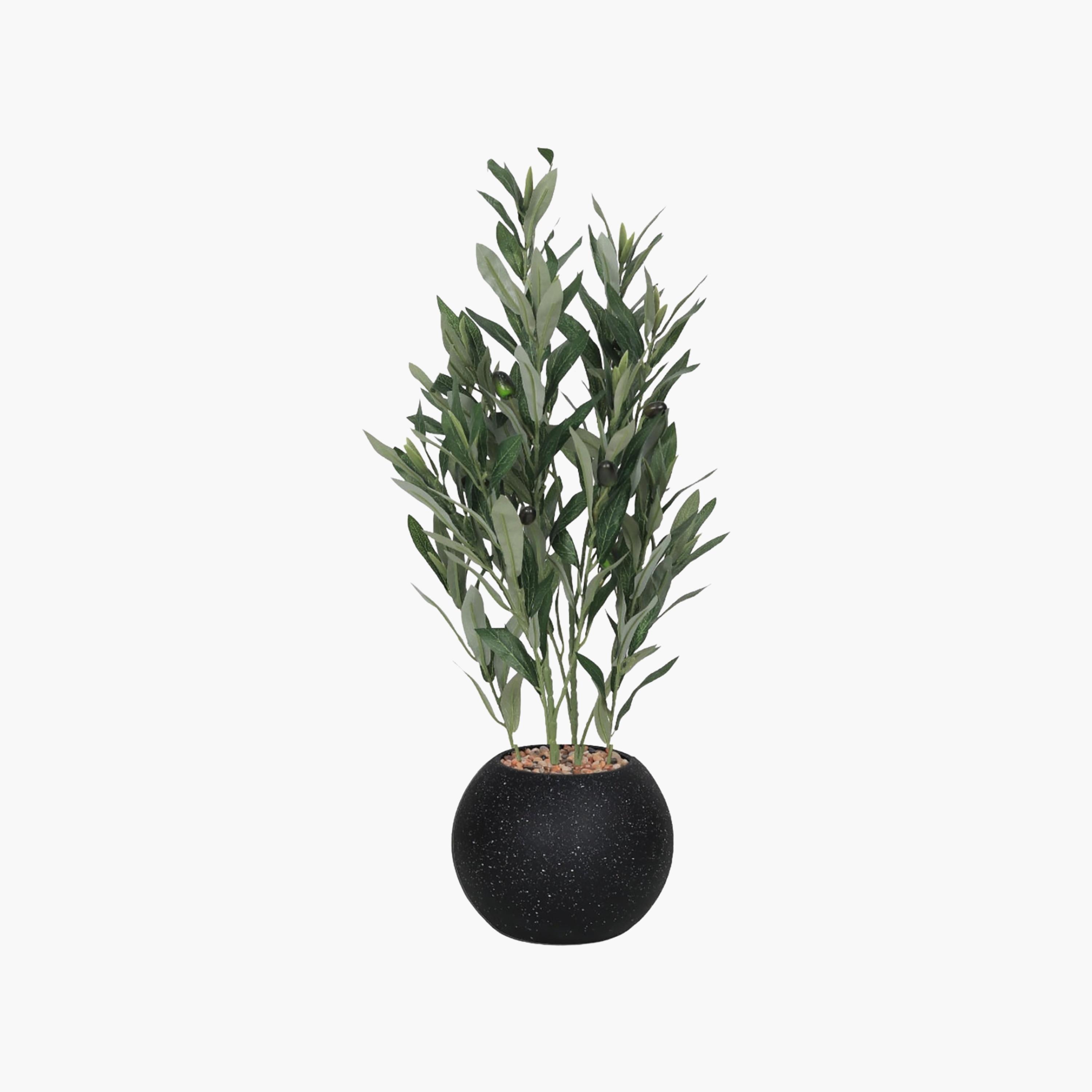 نبتة زيتون صناعية في أصيص من ماريا هومز-household-gardenandoutdoor-artificialflowersandplants-flowers-image-2
