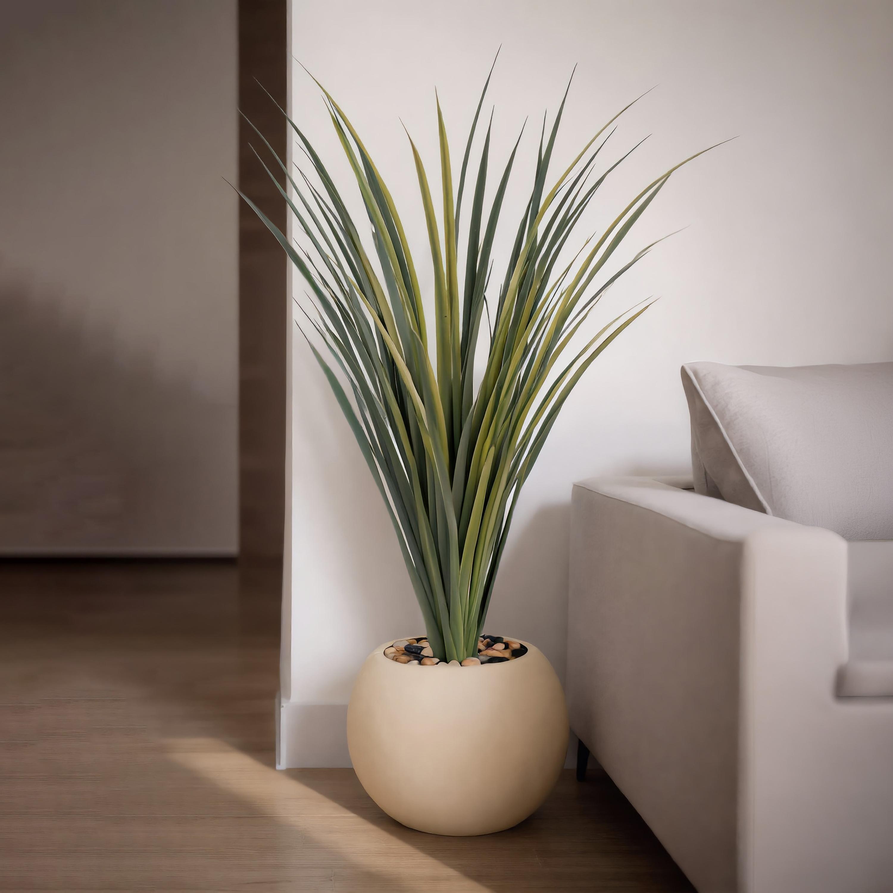 نبات صناعي عصاري بأصيص من ماريا هومز-household-gardenandoutdoor-artificialflowersandplants-flowers-image-1