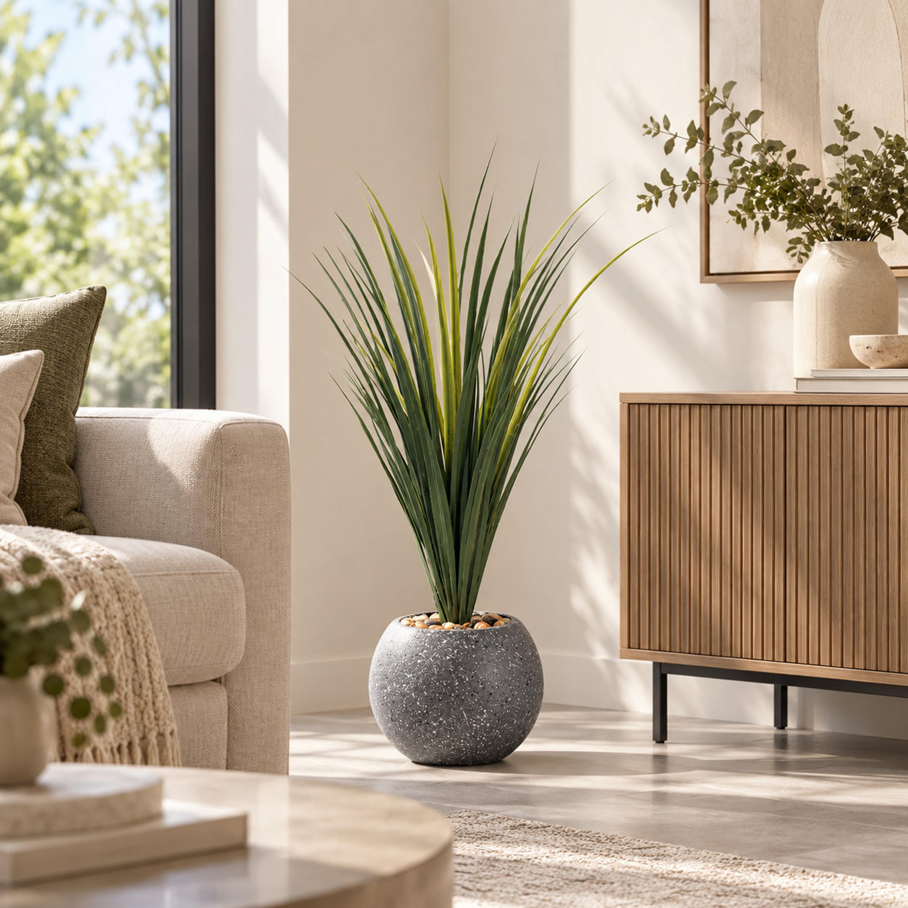 Maria Homes Potted Artificial Succulent Plant-household-gardenandoutdoor-artificialflowersandplants-flowers-image-1