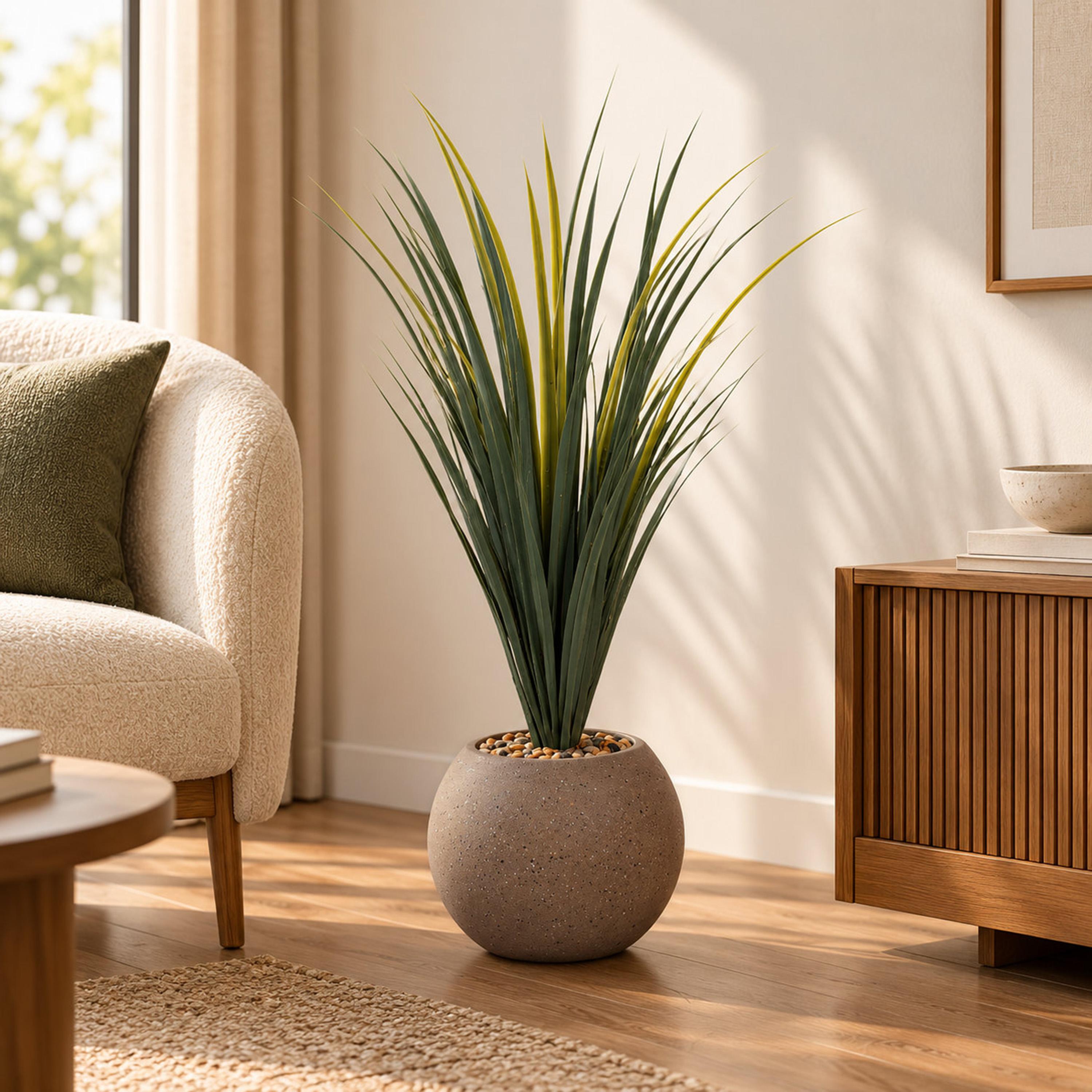 Maria Homes Potted Artificial Succulent Plant-household-gardenandoutdoor-artificialflowersandplants-flowers-image-1