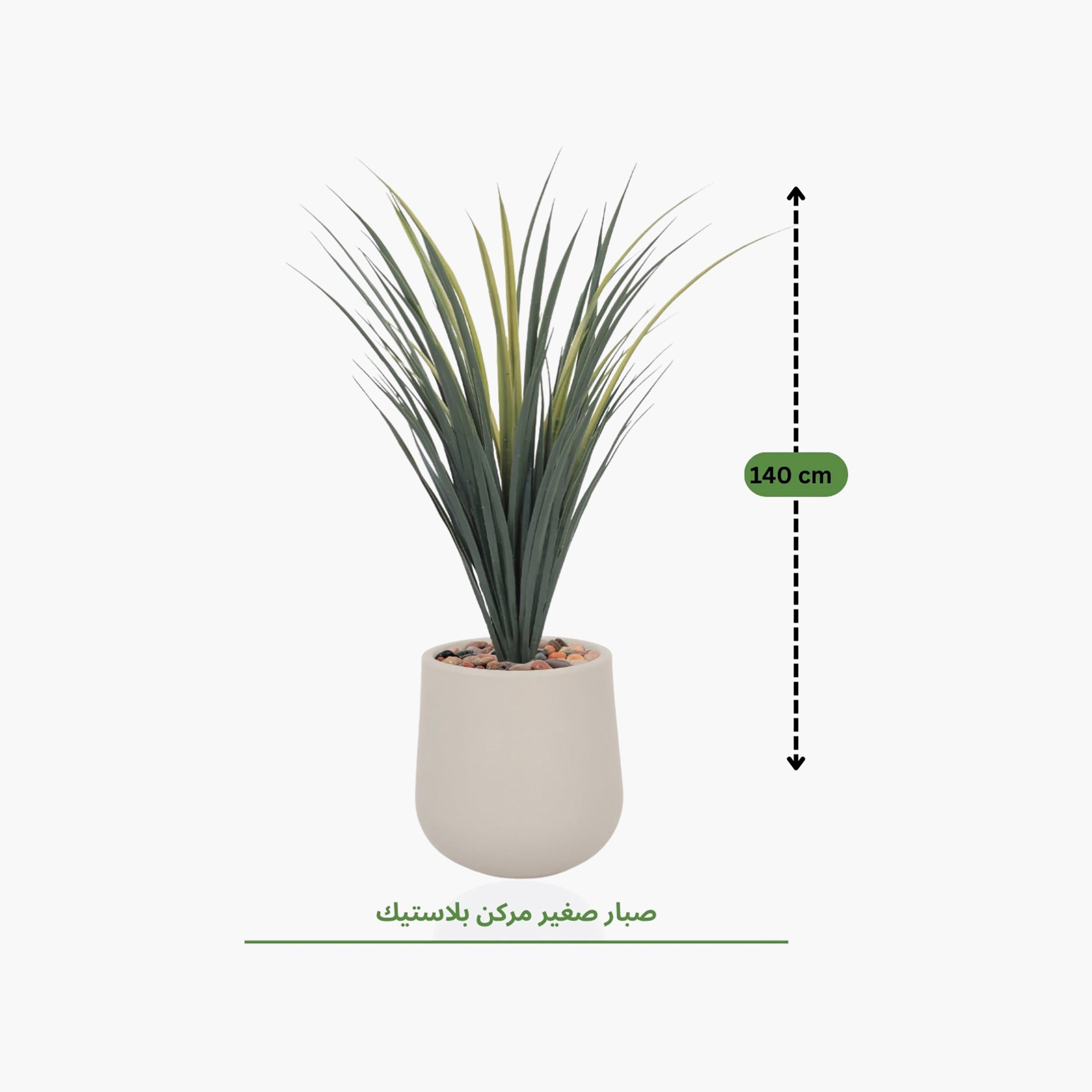 نبات عشب صناعي في أصيص من ماريا هومز-household-gardenandoutdoor-artificialflowersandplants-flowers-image-3