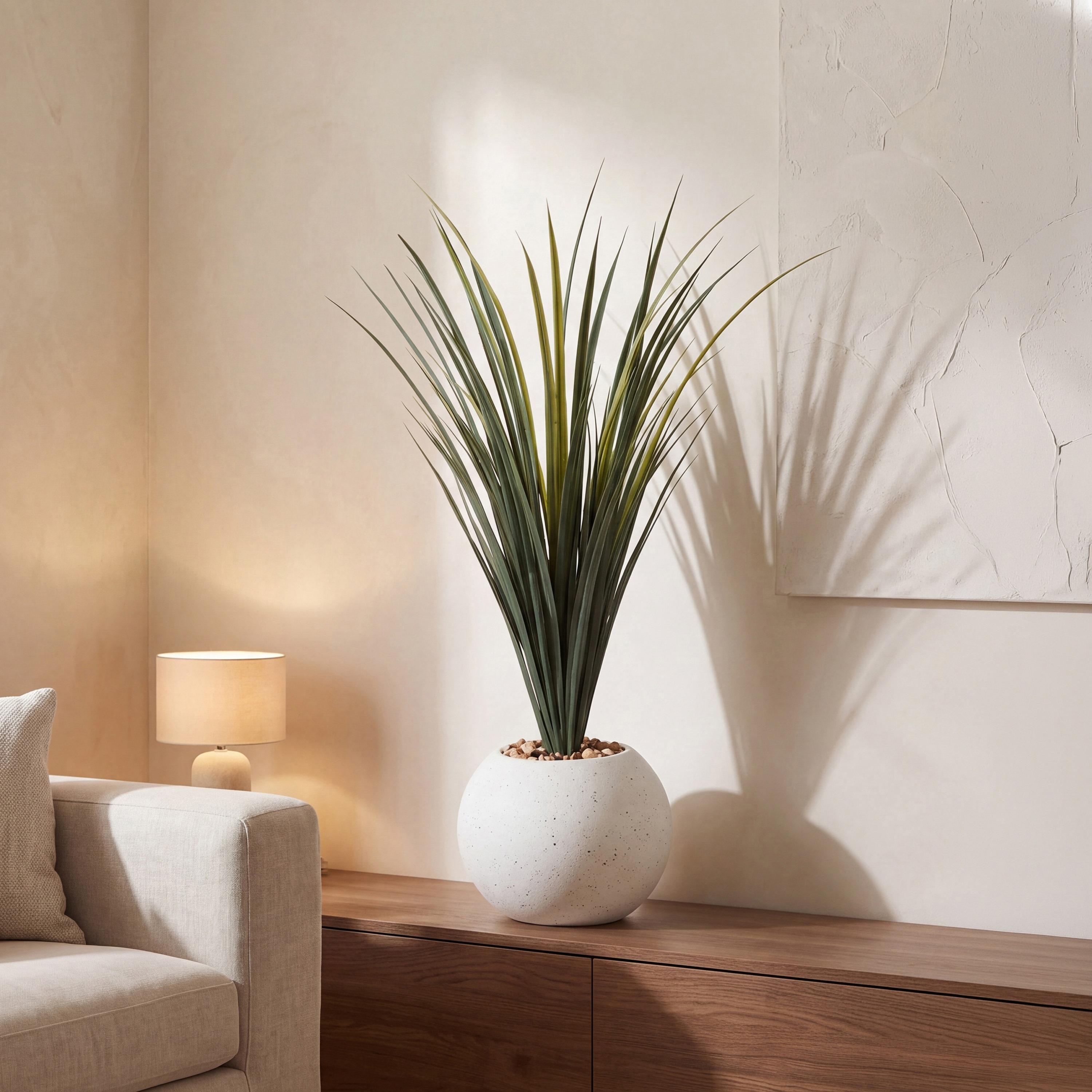 نبات صناعي عصاري بأصيص من ماريا هومز-household-gardenandoutdoor-artificialflowersandplants-flowers-image-1