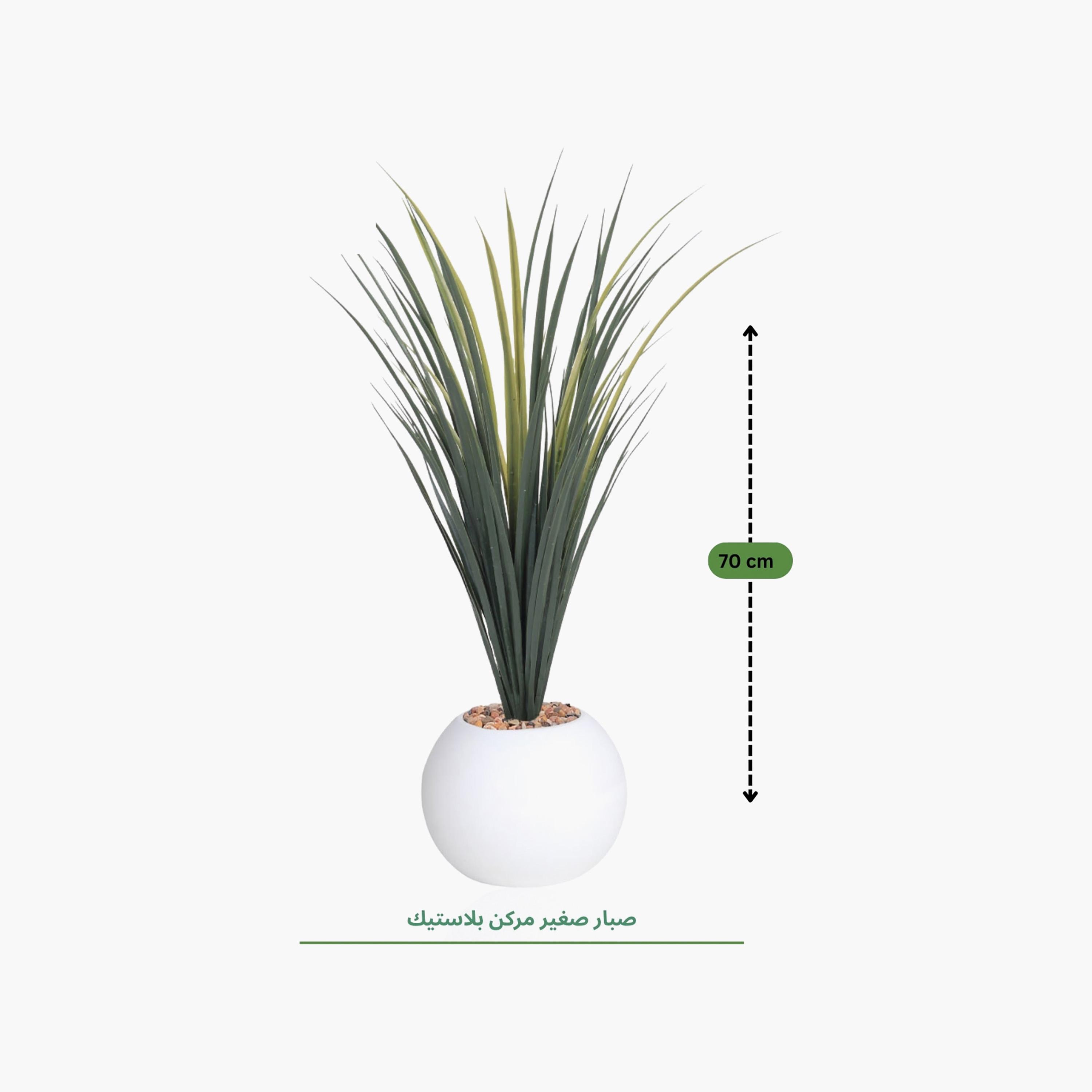 نبات صناعي عصاري في أصيص أبيض من ماريا هومز-household-gardenandoutdoor-artificialflowersandplants-flowers-image-4