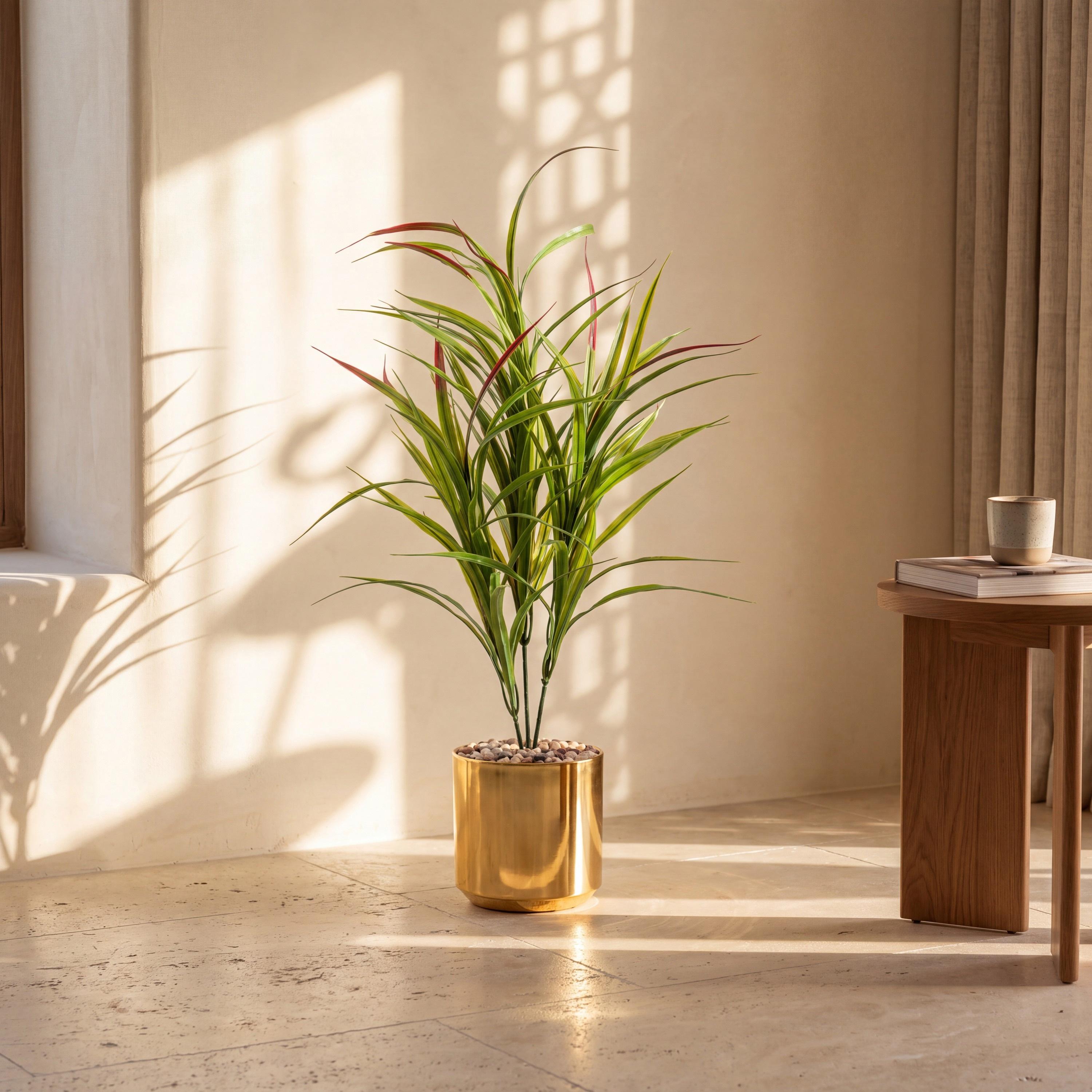 نبتة كوردلين صناعية بأصيص من ماريا هومز-household-gardenandoutdoor-artificialflowersandplants-flowers-image-1