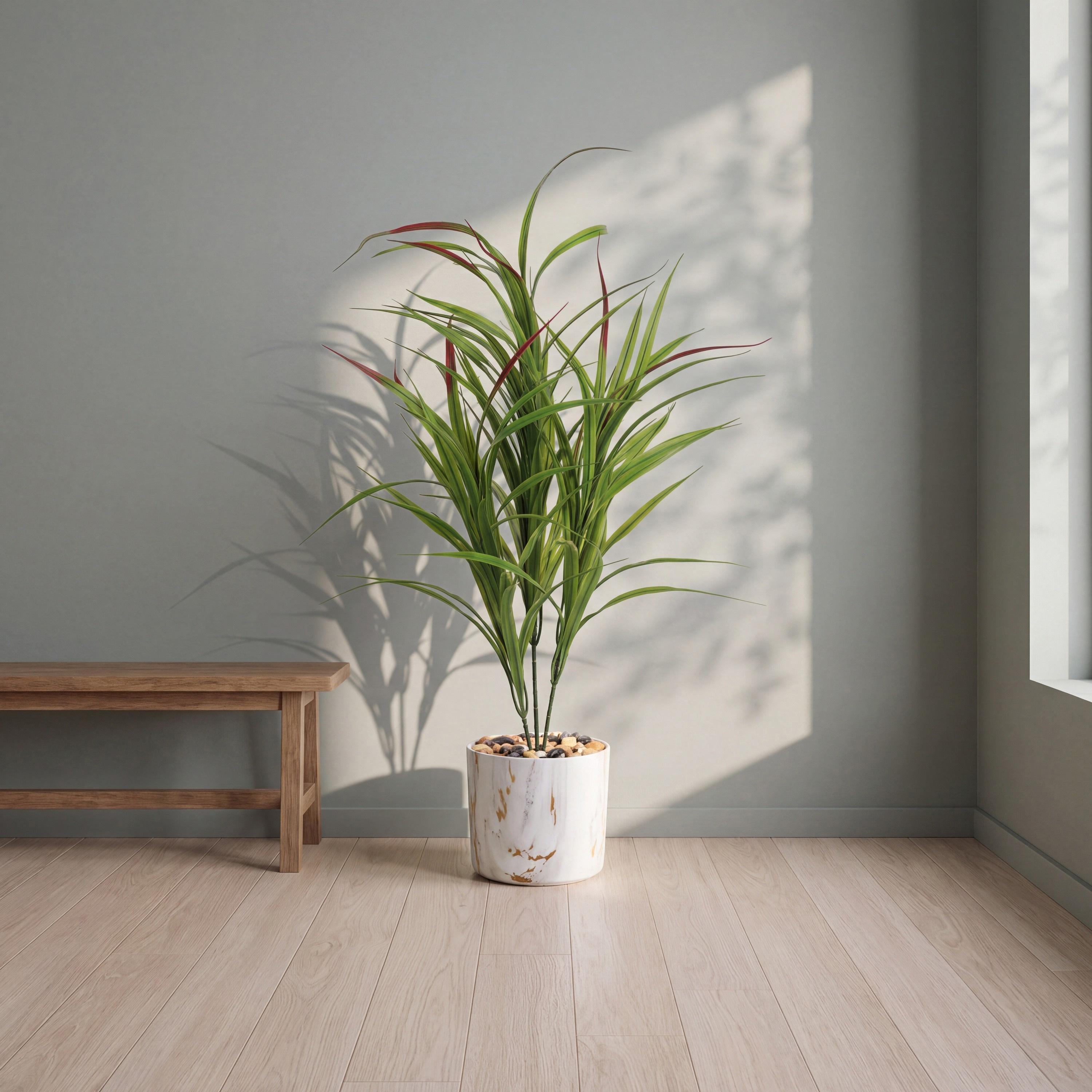 Maria Homes Multicolour Potted Artificial Cordyline Plant-household-gardenandoutdoor-artificialflowersandplants-flowers-image-1