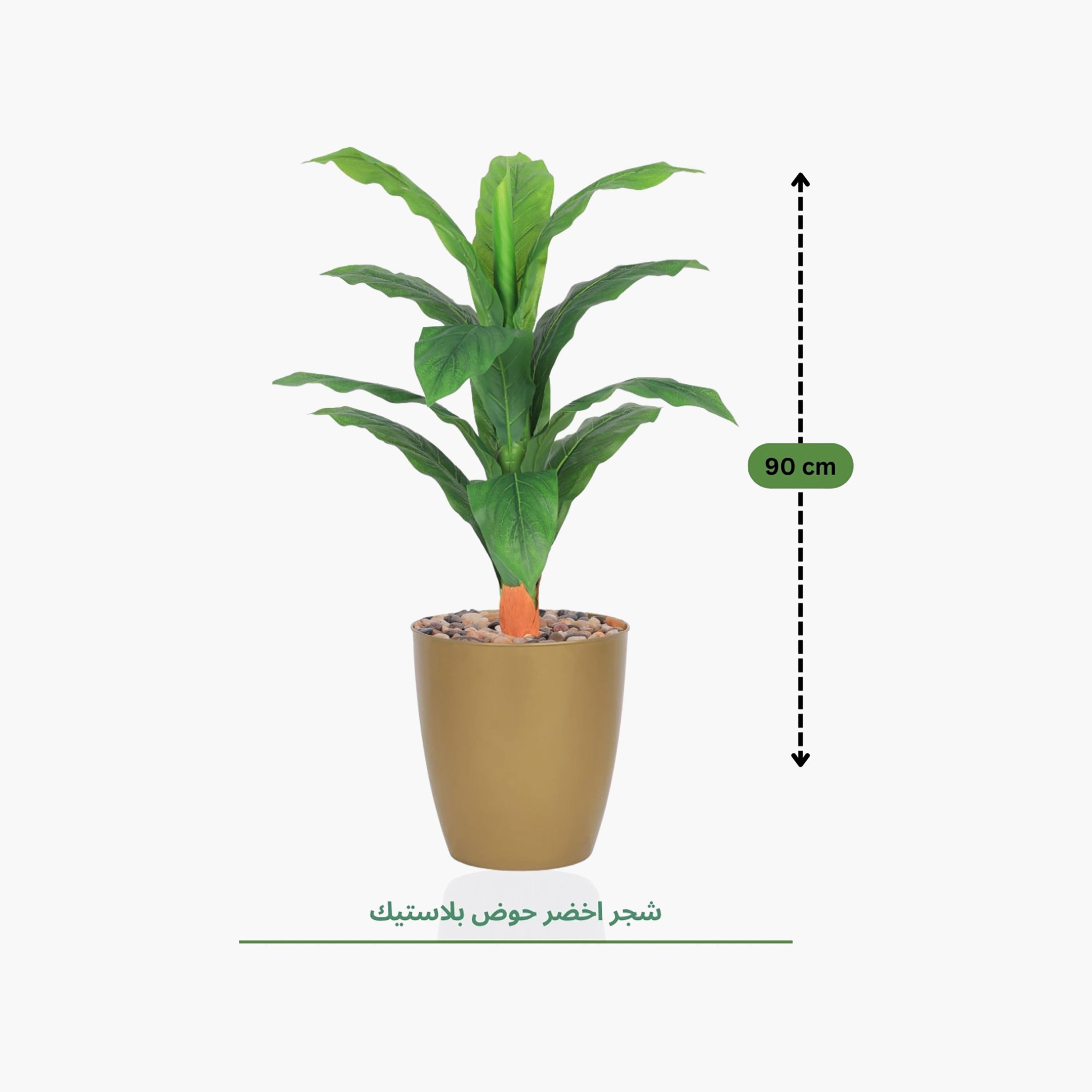 نبتة أوراق صناعية بأصيص من ماريا هومز-household-gardenandoutdoor-artificialflowersandplants-flowers-image-4