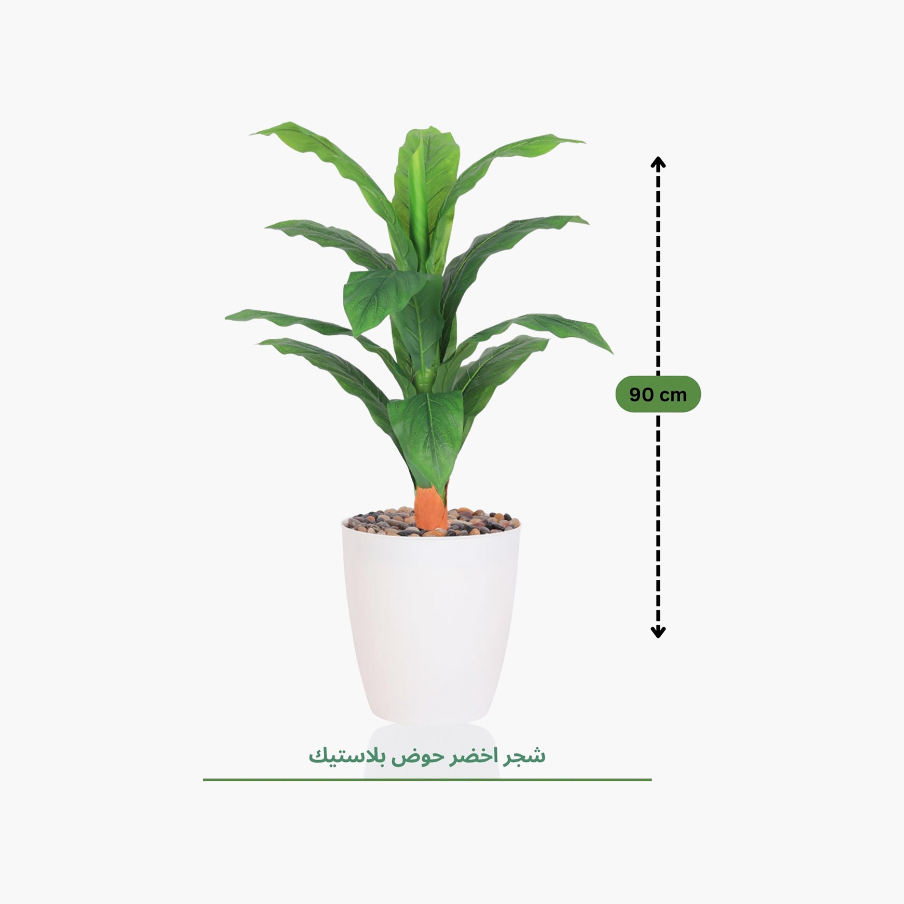 نبتة أوراق صناعية بأصيص من ماريا هومز-household-gardenandoutdoor-artificialflowersandplants-flowers-image-4