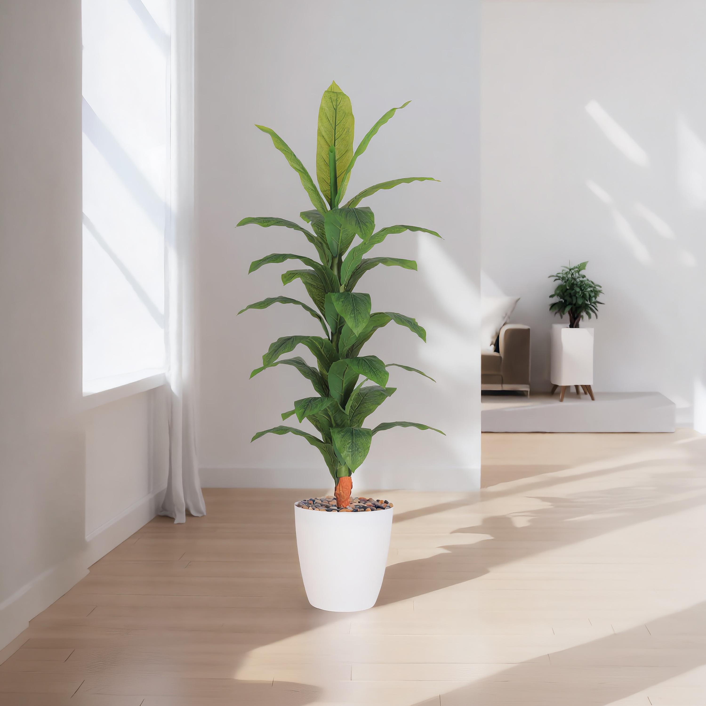 Maria Homes Potted Artificial Banana Plant-household-gardenandoutdoor-artificialflowersandplants-flowers-image-1