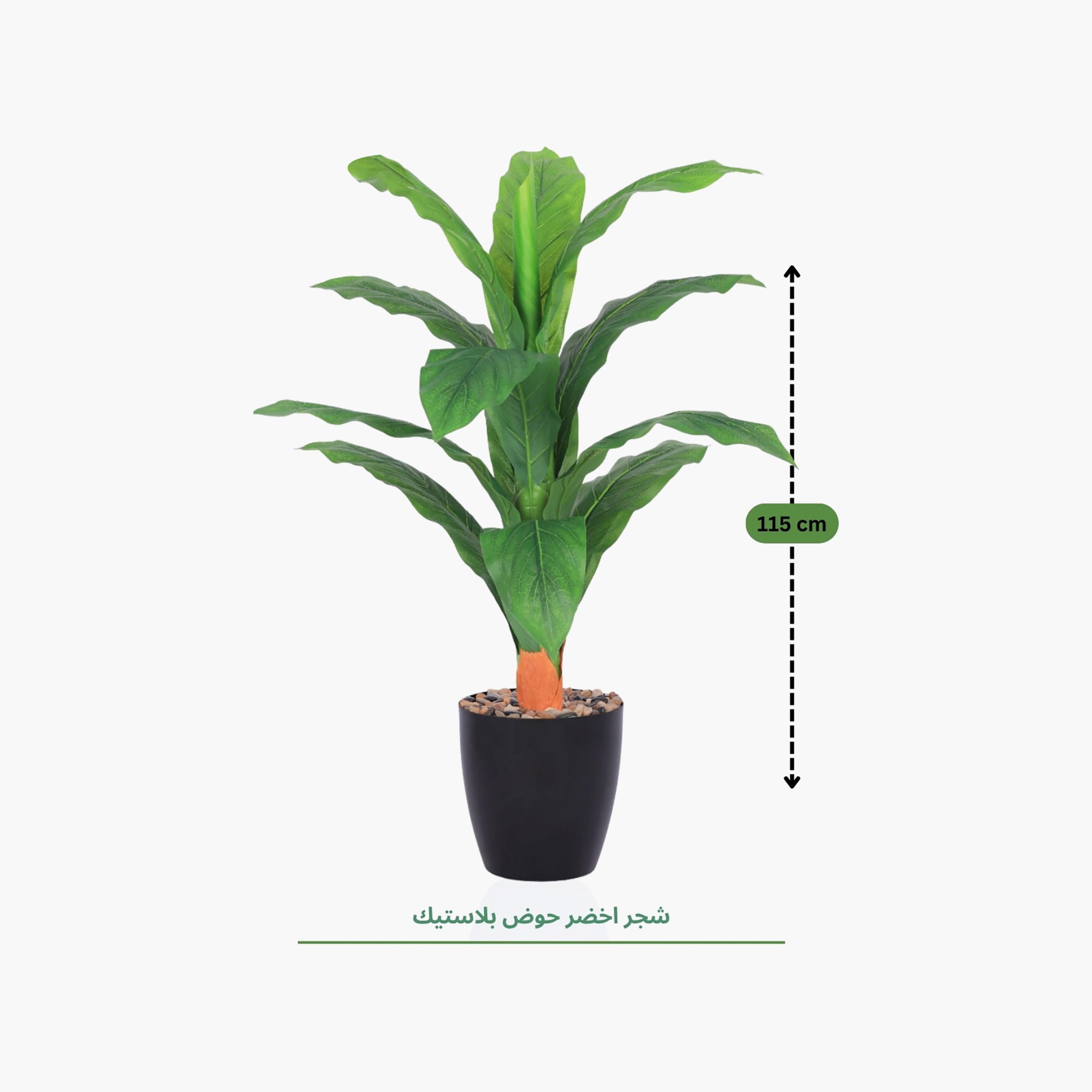 نبتة أوراق صناعية بأصيص من ماريا هومز-household-gardenandoutdoor-artificialflowersandplants-flowers-image-4