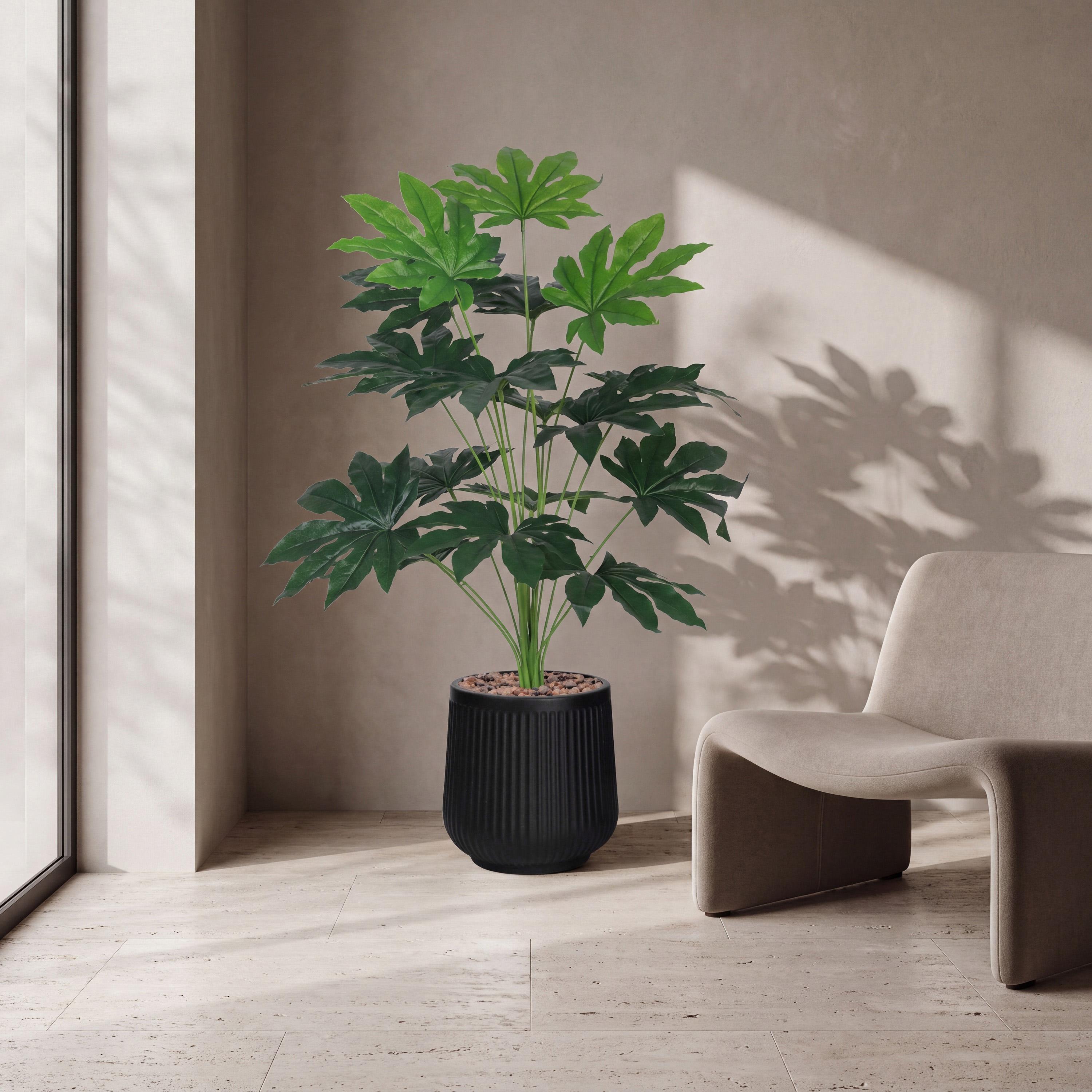 Maria Homes Potted Artificial Plant-household-gardenandoutdoor-artificialflowersandplants-flowers-image-1