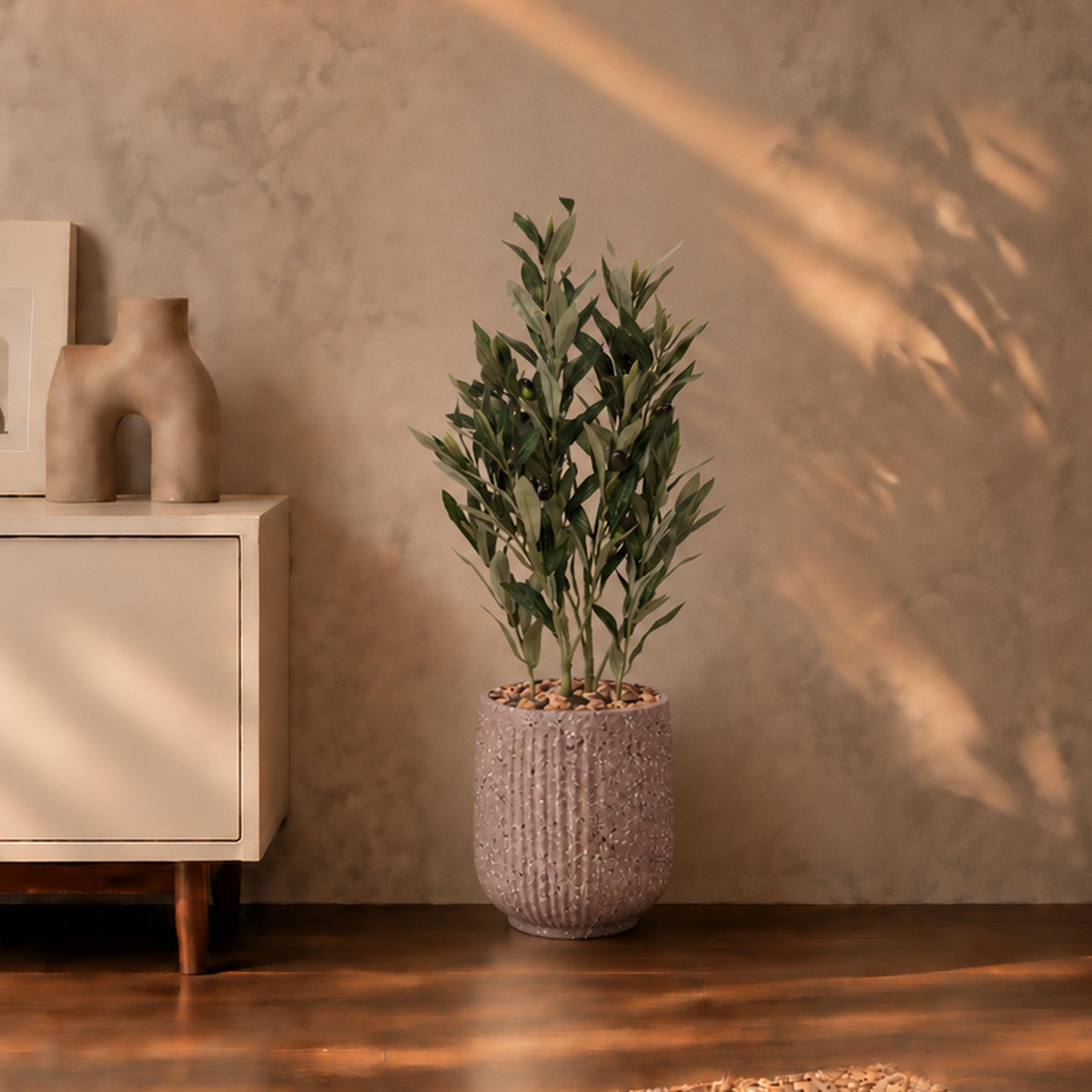 Maria Homes Potted Artificial Olive Plant-household-gardenandoutdoor-artificialflowersandplants-flowers-image-1