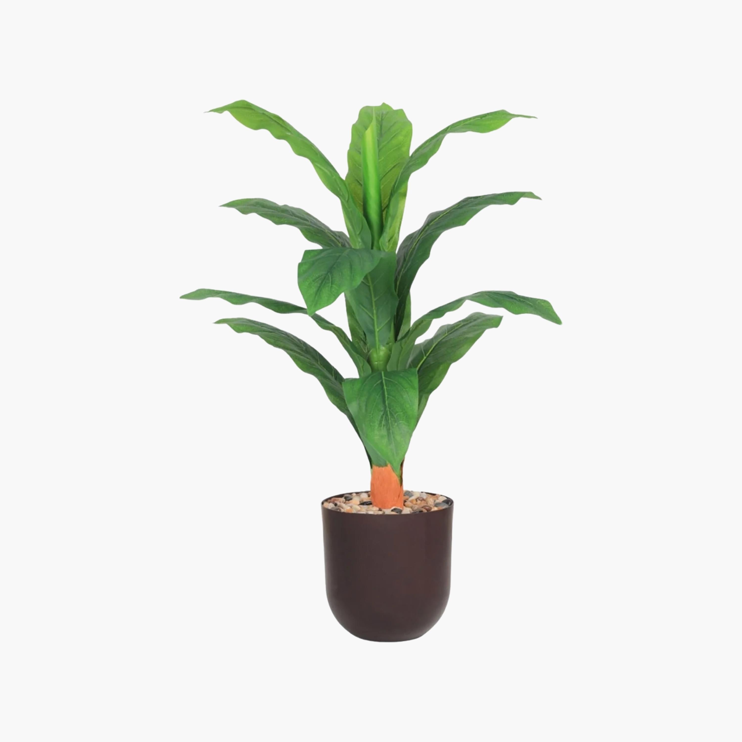 نبتة أوراق صناعية بأصيص من ماريا هومز-household-gardenandoutdoor-artificialflowersandplants-flowers-image-2