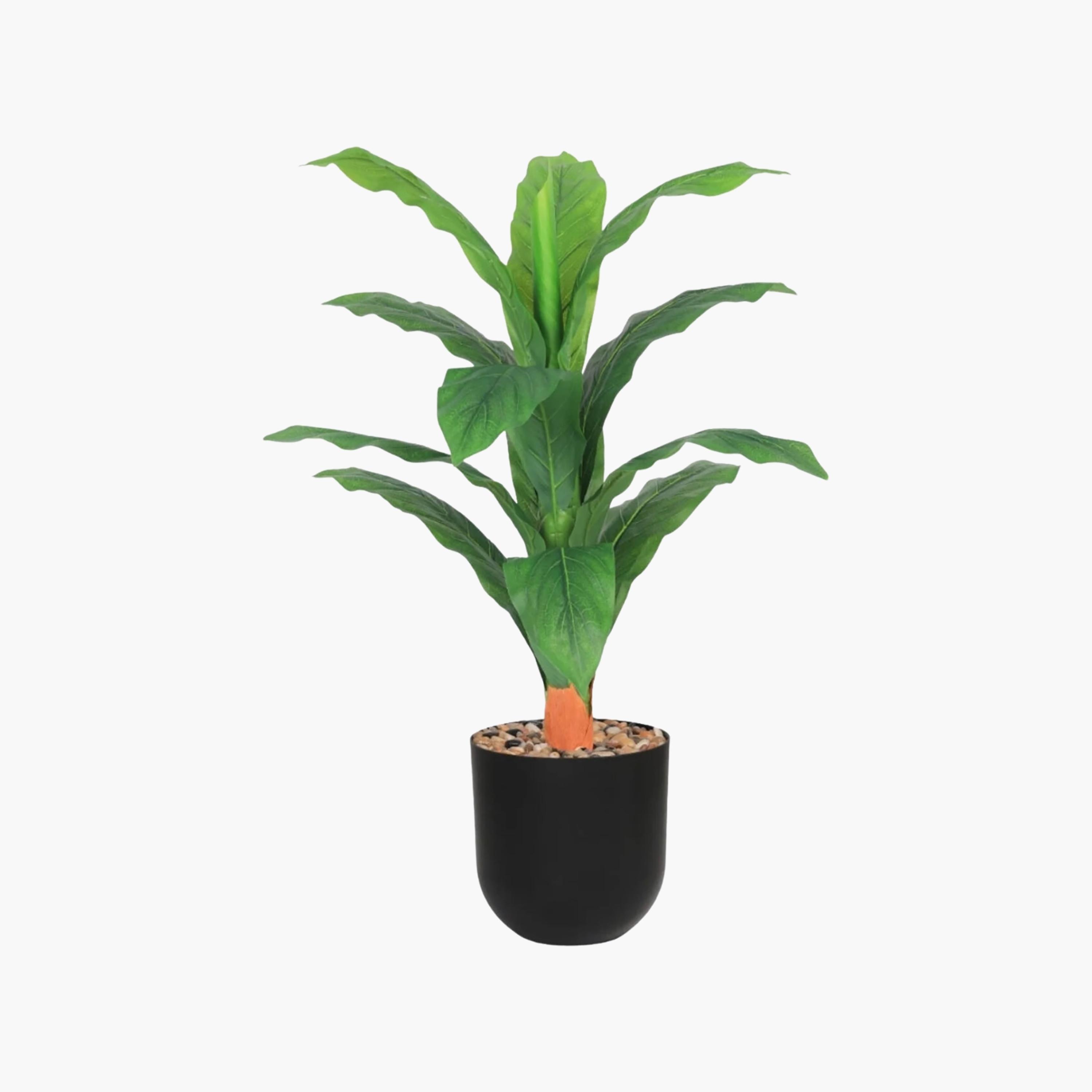 نبتة أوراق صناعية بأصيص من ماريا هومز-household-gardenandoutdoor-artificialflowersandplants-flowers-image-2