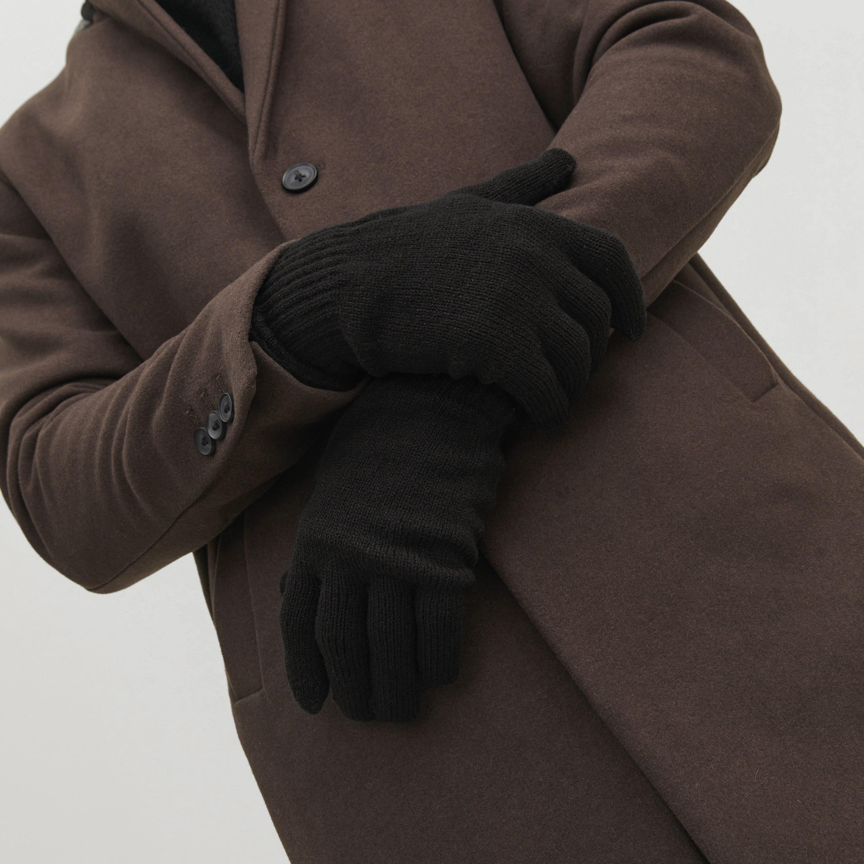 Jack & Jones Knitted Full Finger Men's Gloves-men-scarvesandgloves-image-9