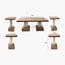 Baity 5-Piece Coffee Table and Side Table Set-furniture-livingroom-coffeetables-image-7