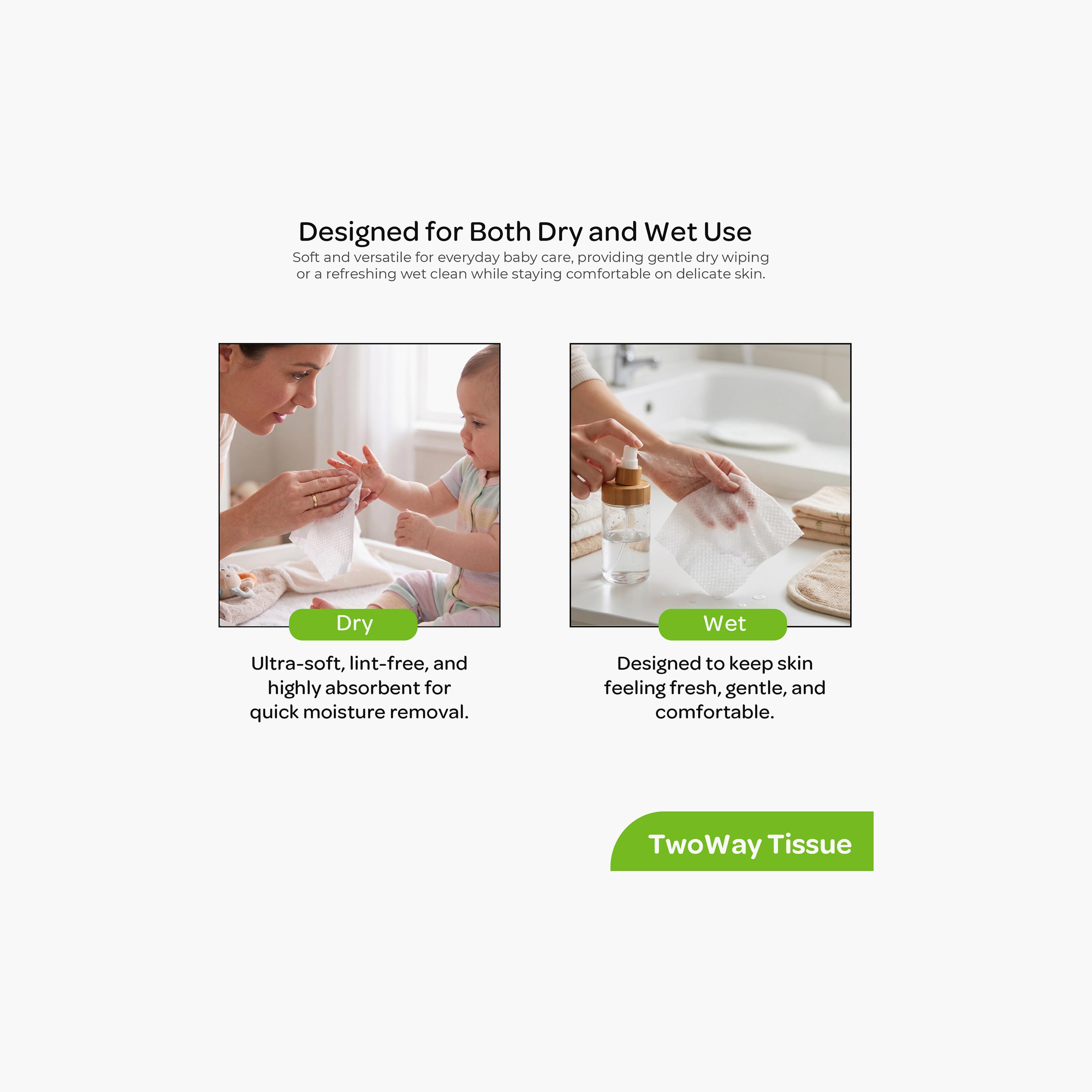مناديل بامبو 2 في 1 جافة ومبللة 200 قطعة من مون-baby-diapering-babywipes-image-7