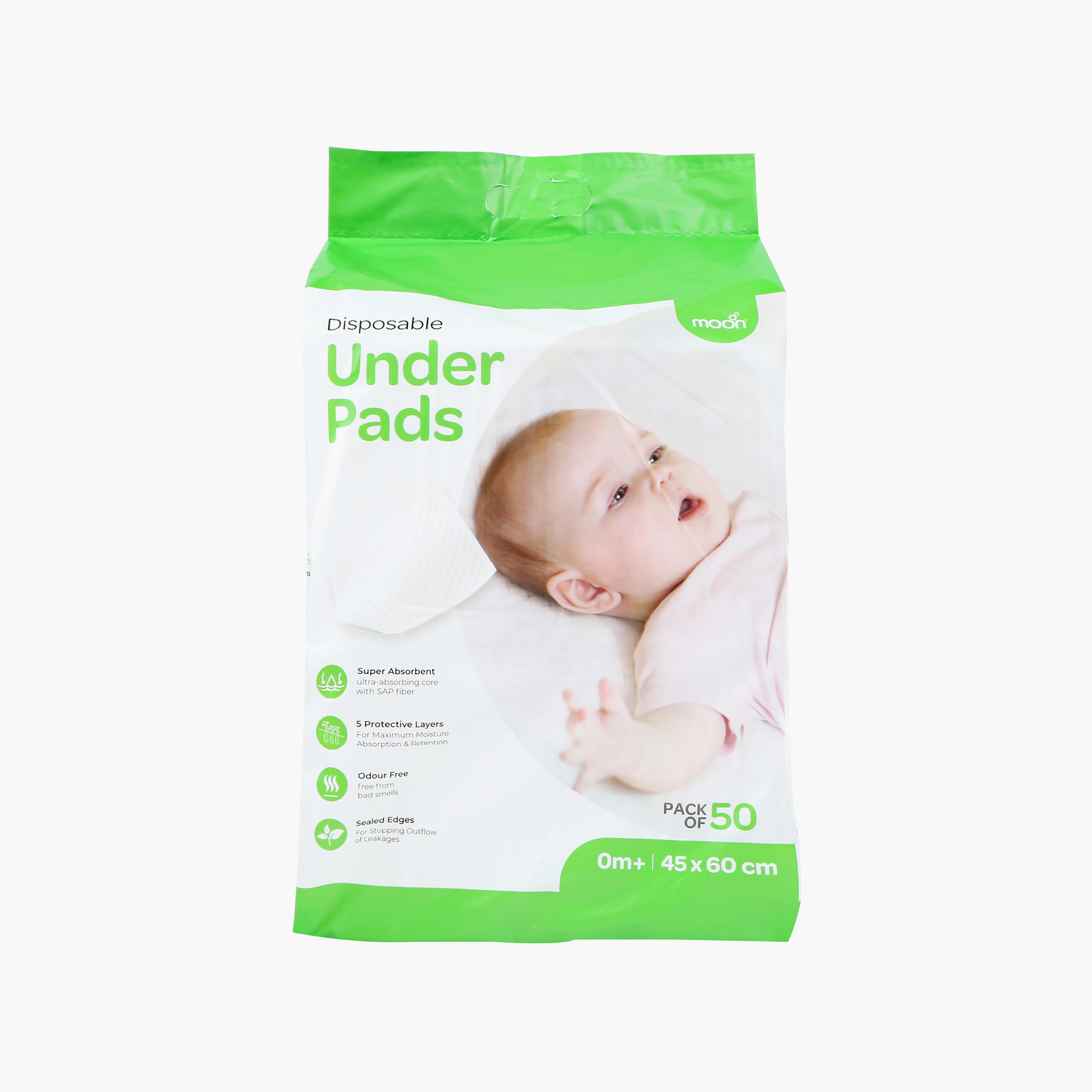 مفارش وقاية للاستعمال مرة واحدة 200 قطعة من مون-baby-diapering-diapers-image-5