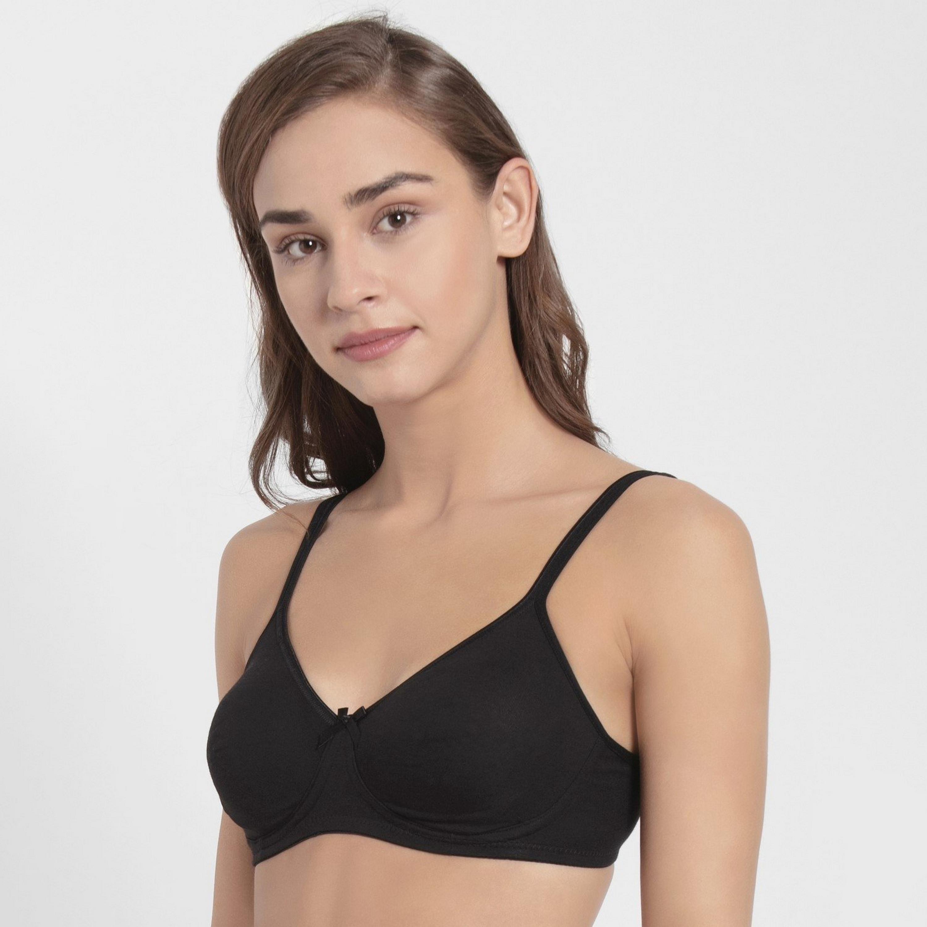 حمالة صدر نسائية مبطنة سادة بسلك من جوكي-women-clothing-lingerie-bras-image-3