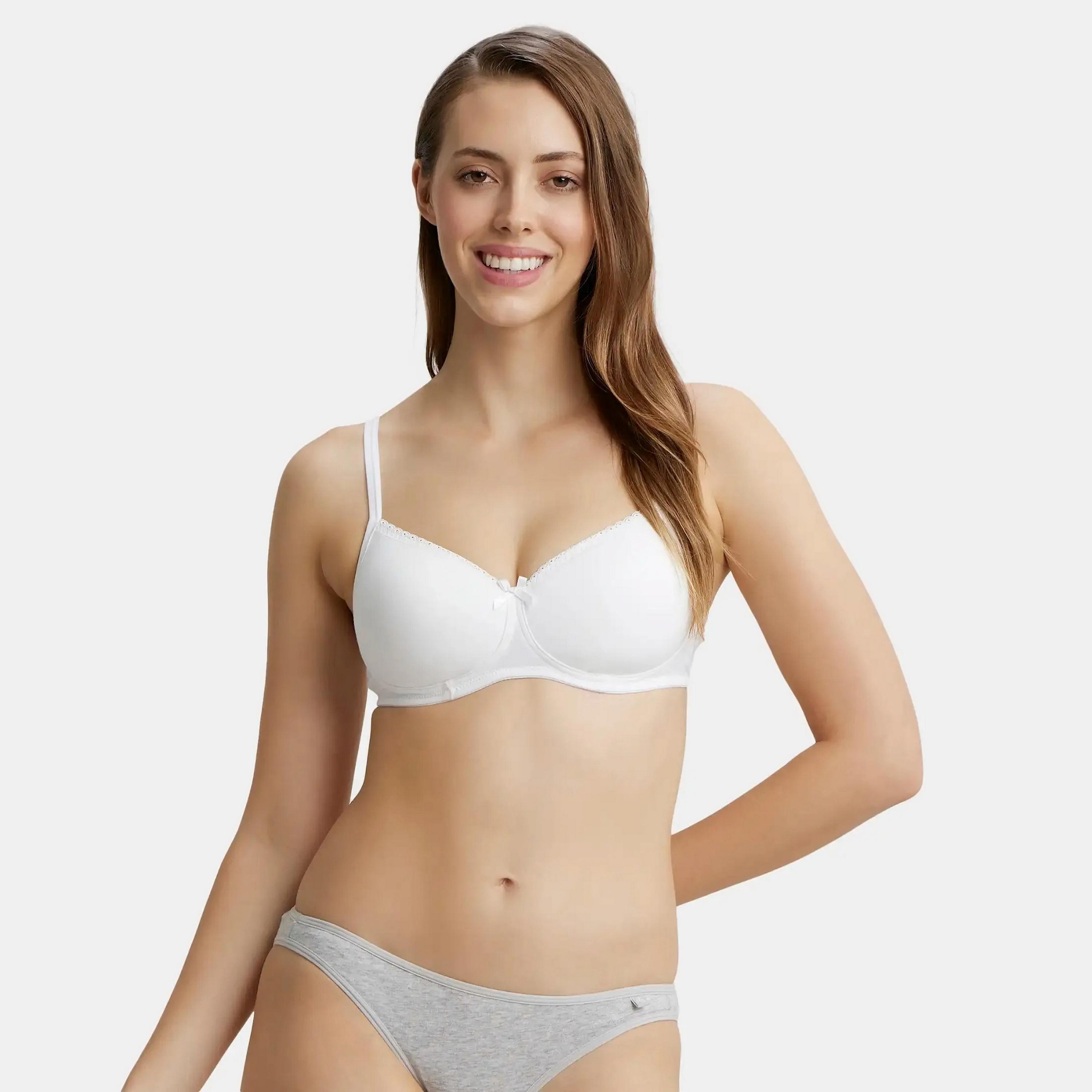 حمالة صدر نسائية مبطنة سادة بسلك من جوكي-women-clothing-lingerie-bras-image-10