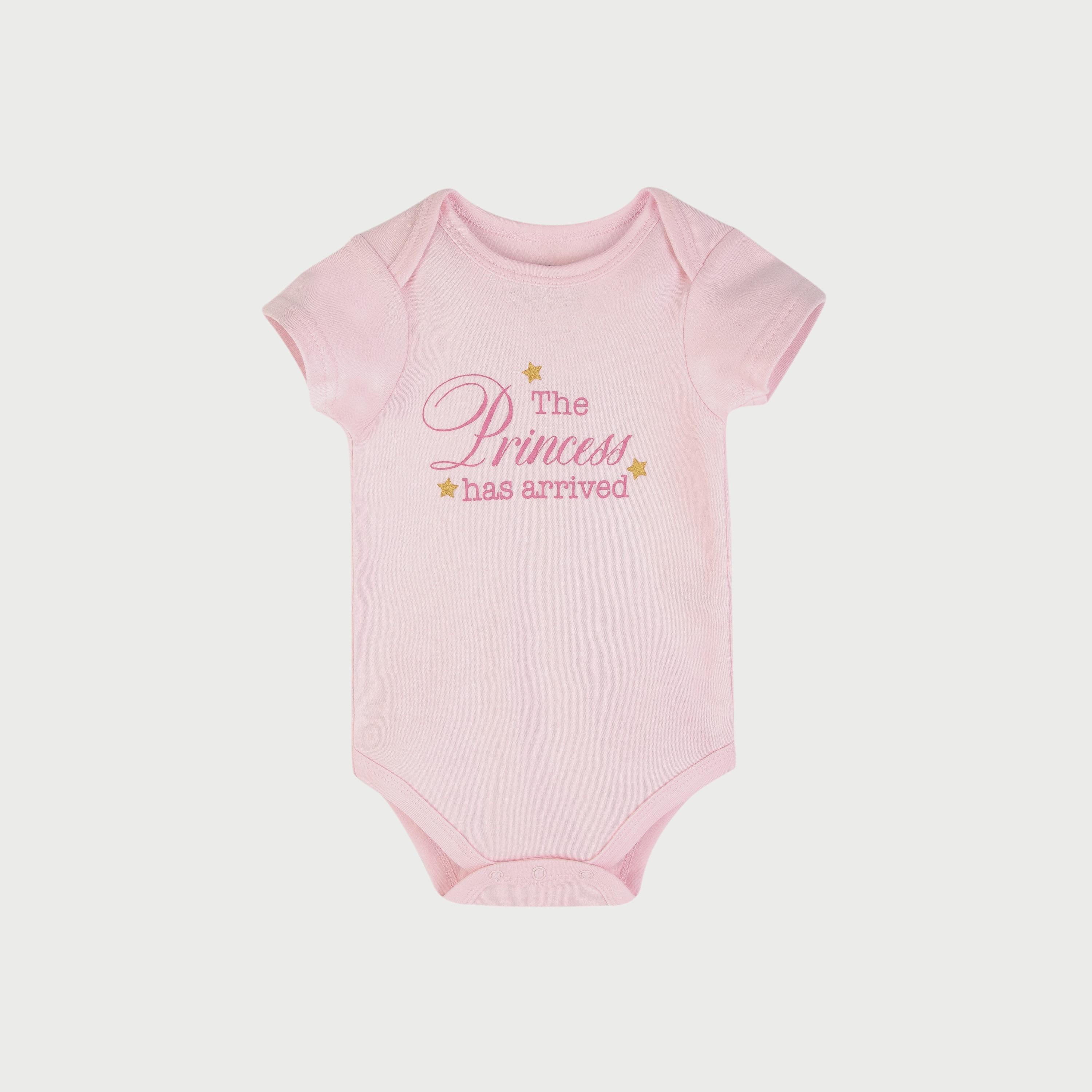 Hudson Baby Bodysuit 3-Piece Set, Short Sleeve, Daddys Girl-baby-girls-clothing-bodysuits-image-3