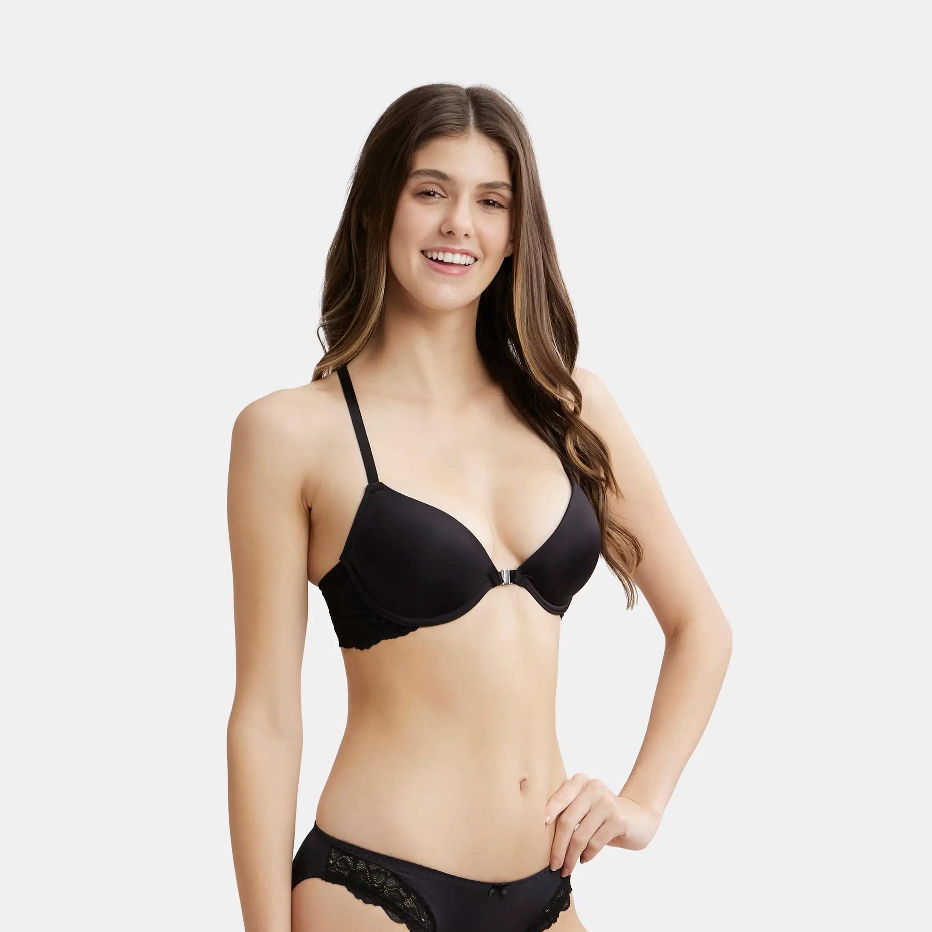 Jockey Women's Low Neckline Front Open Bra-women-clothing-lingerie-bras-image-8