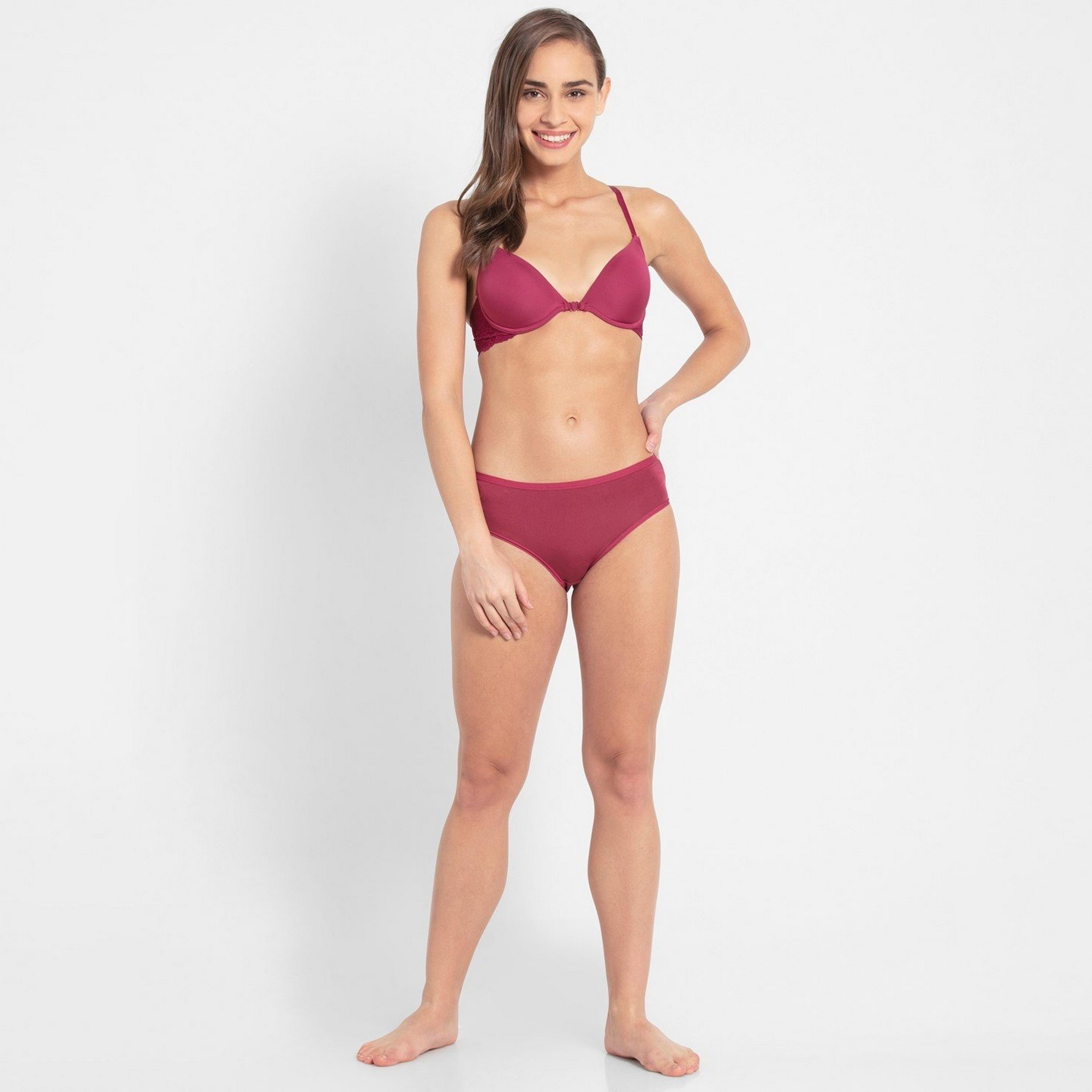 حمالة صدر نسائية مفتوحة من الأمام مبطنة بسلك من الدانتيل من جوكي-women-clothing-lingerie-bras-image-16