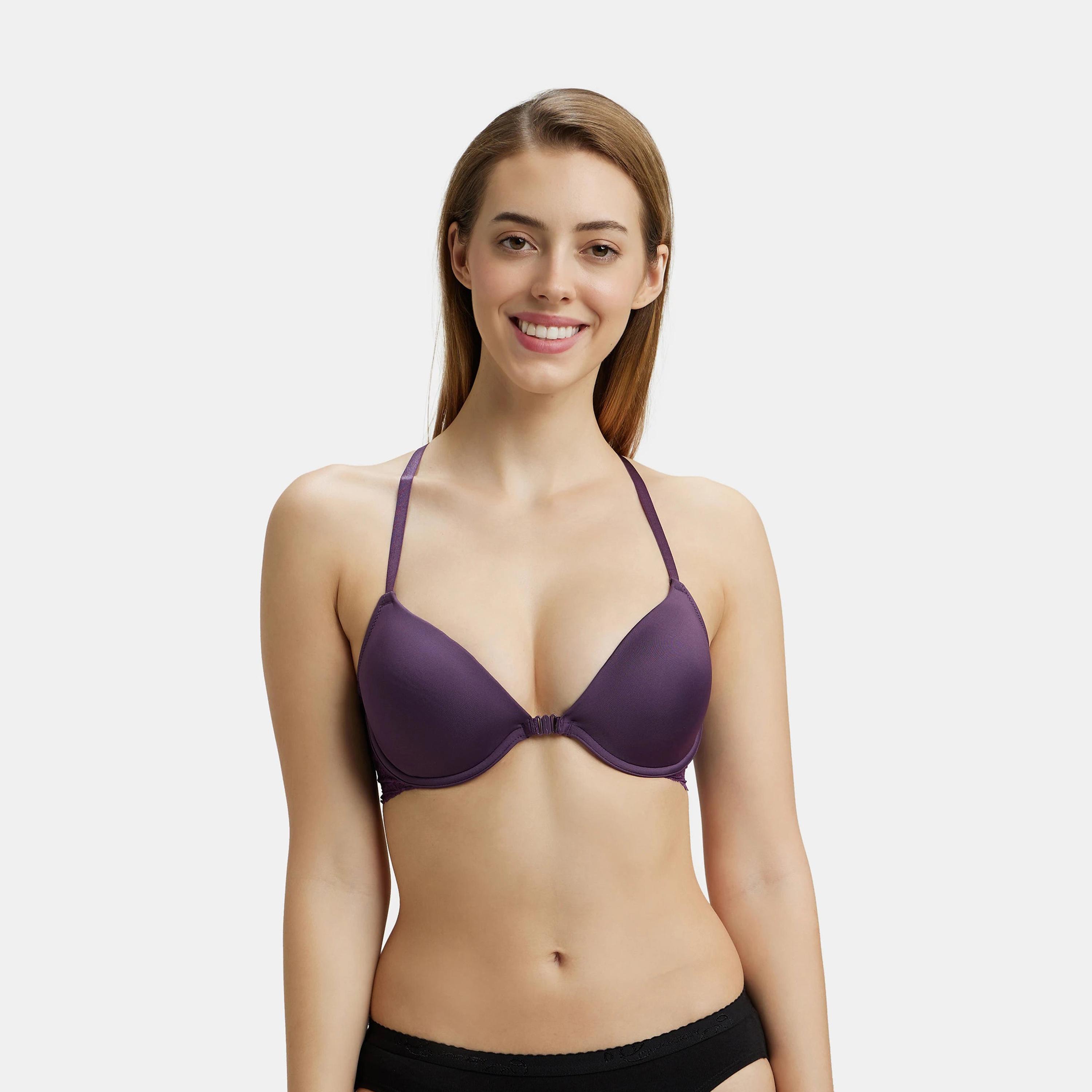 جوكي- حمالة صدر نسائية مفتوحة من الأمام بفتحة رقبة منخفضة-women-clothing-lingerie-bras-image-1